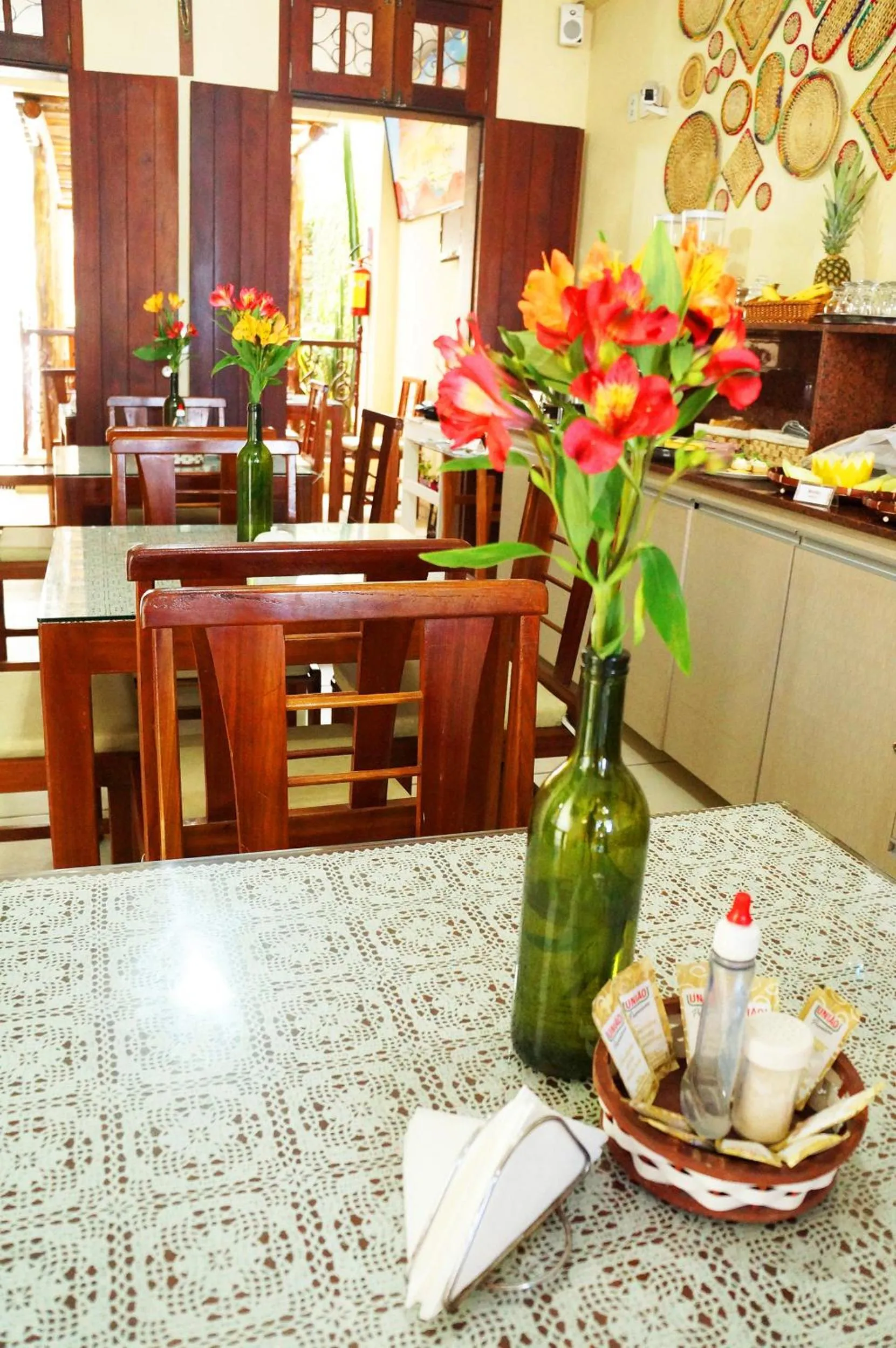 Restaurant/places to eat in Pousada Baobá e SPA