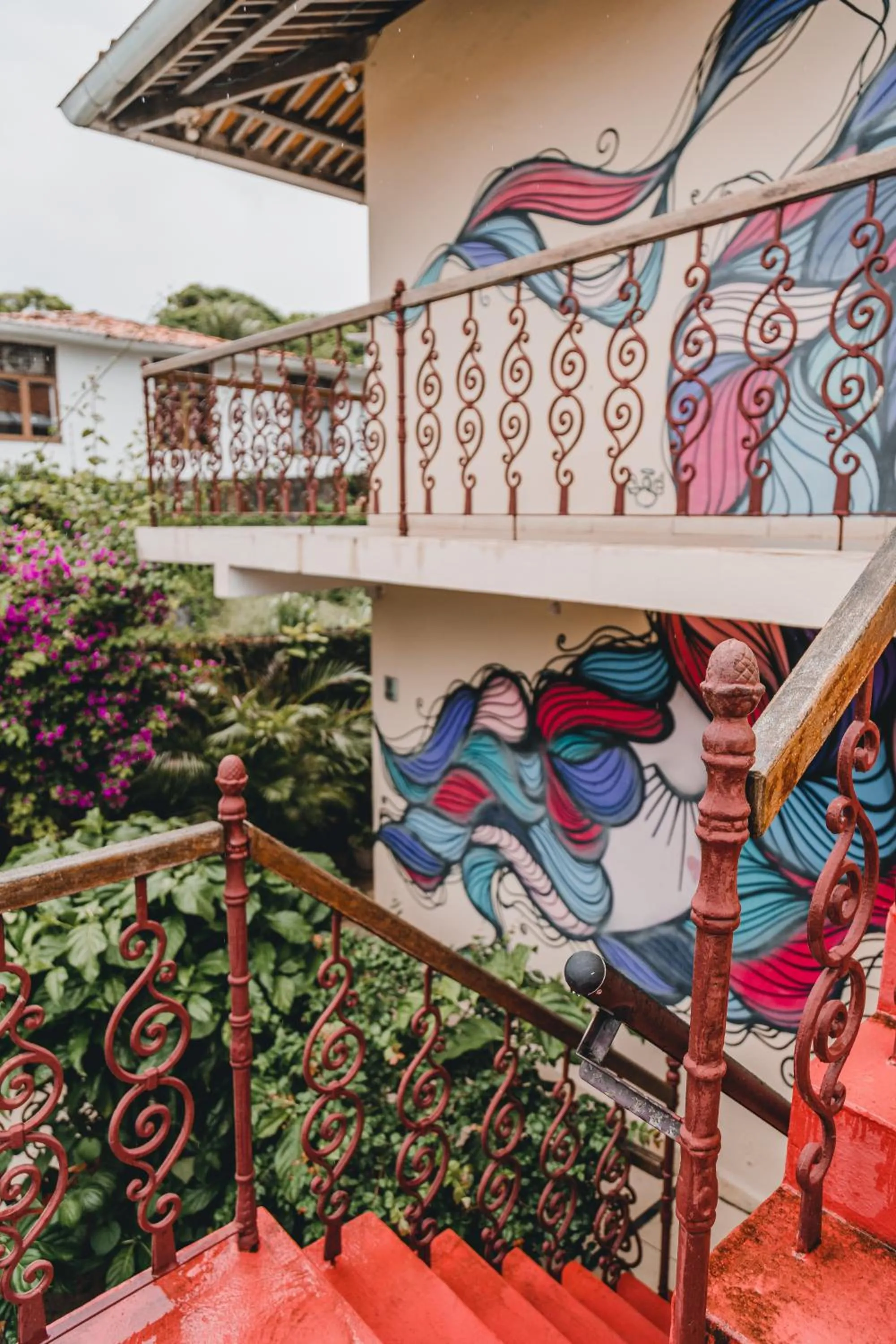 Property building in Pousada Baobá e SPA