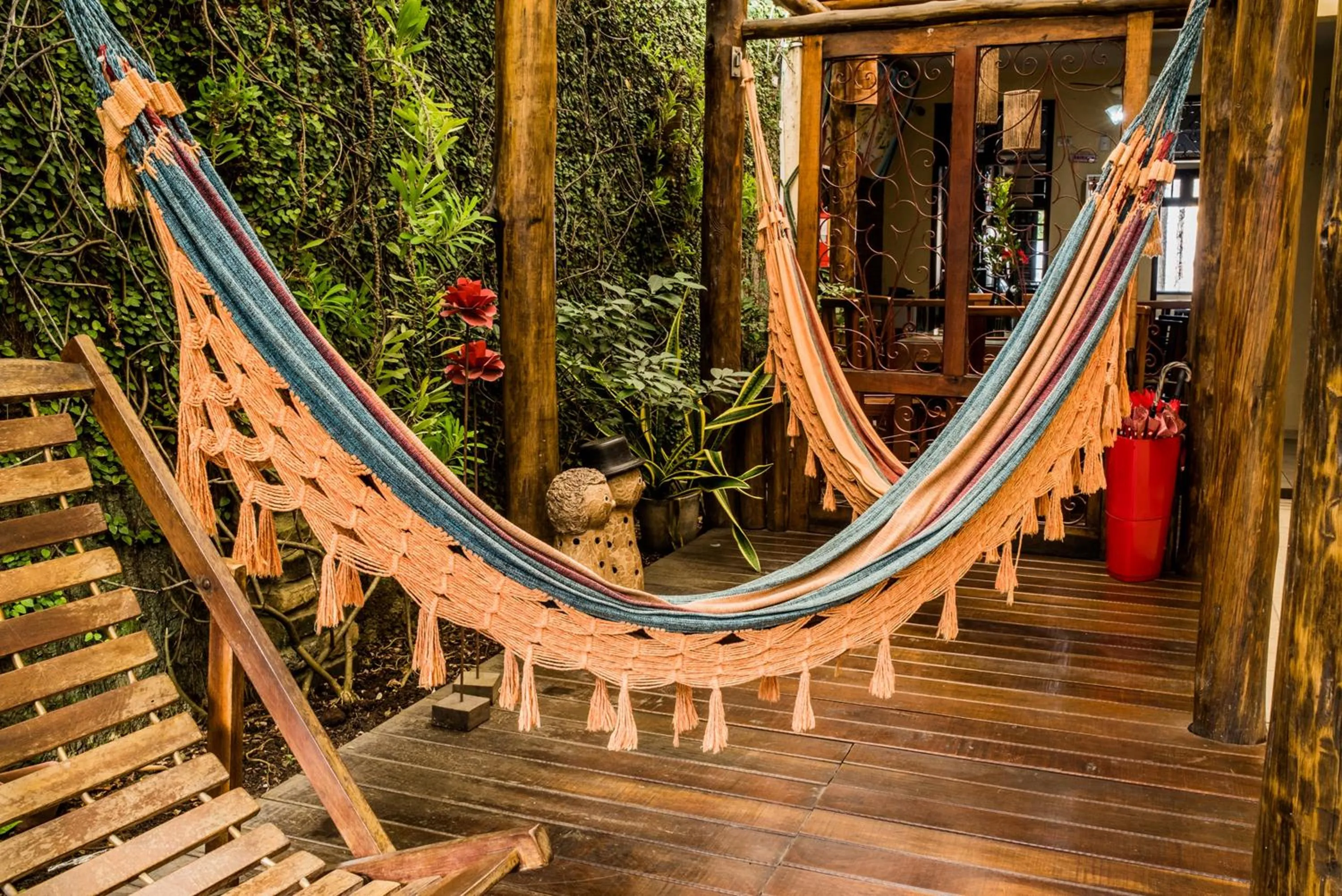 Garden in Pousada Baobá e SPA