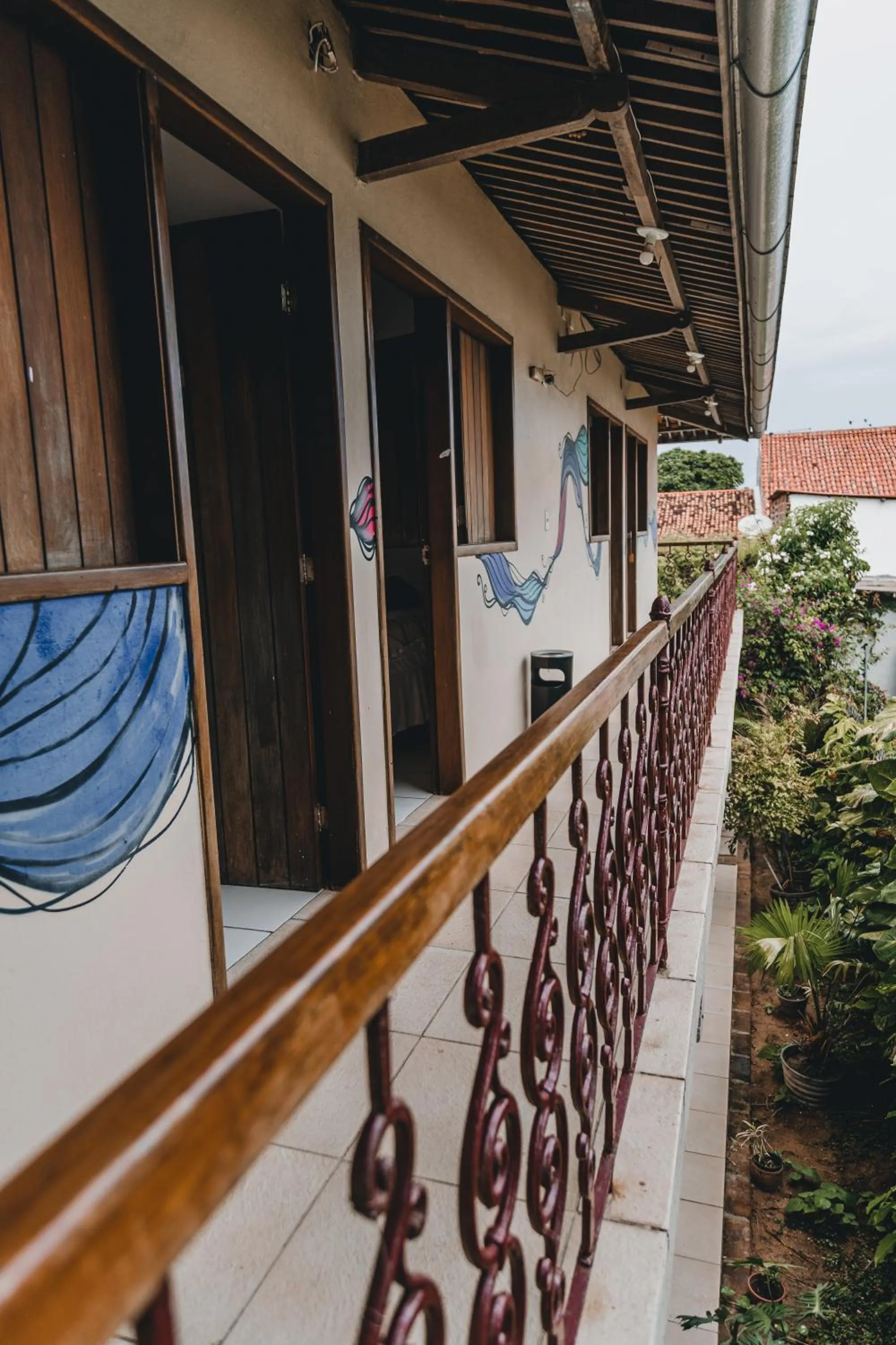 Property building in Pousada Baobá e SPA