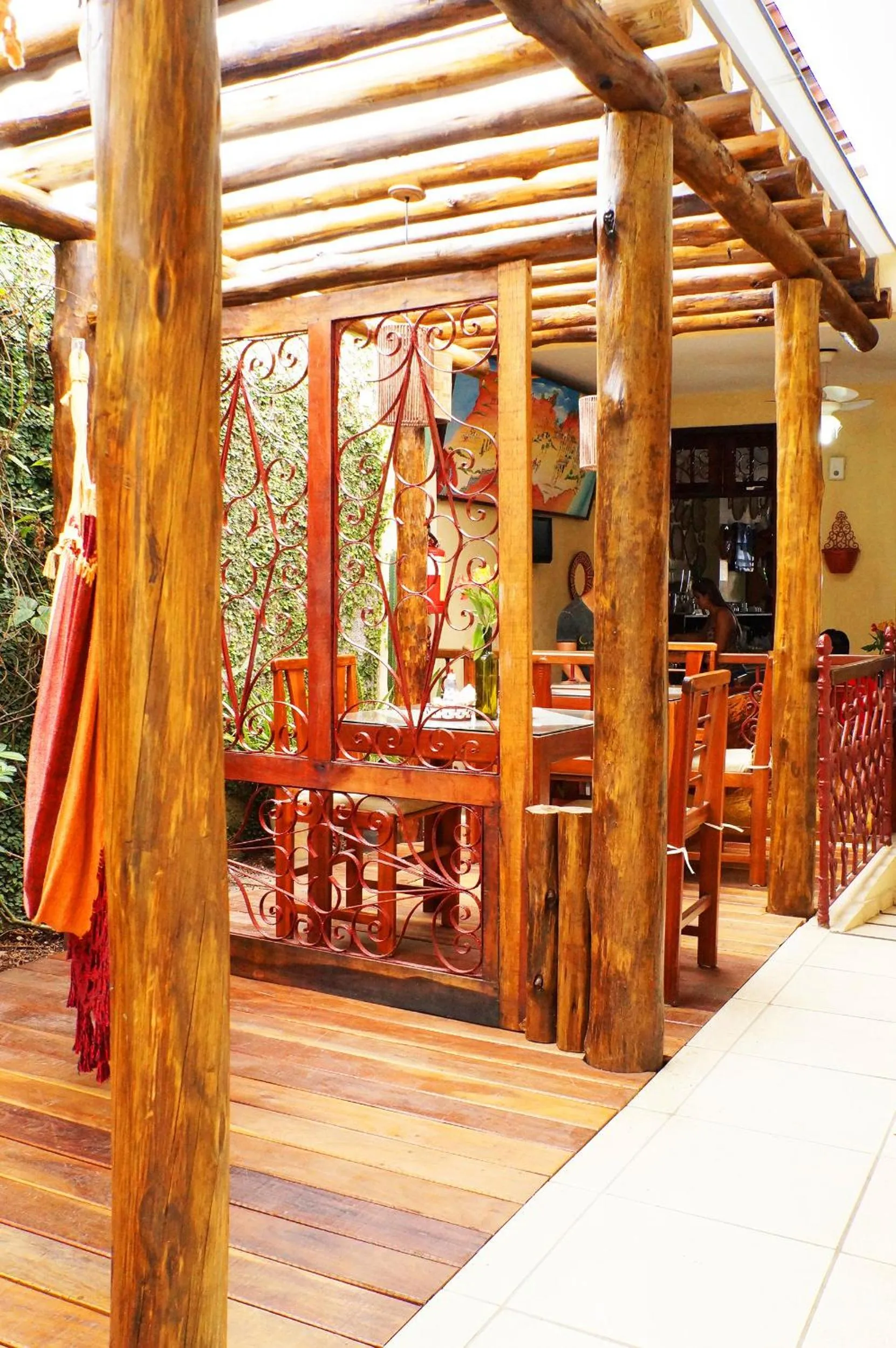 Lobby or reception in Pousada Baobá e SPA