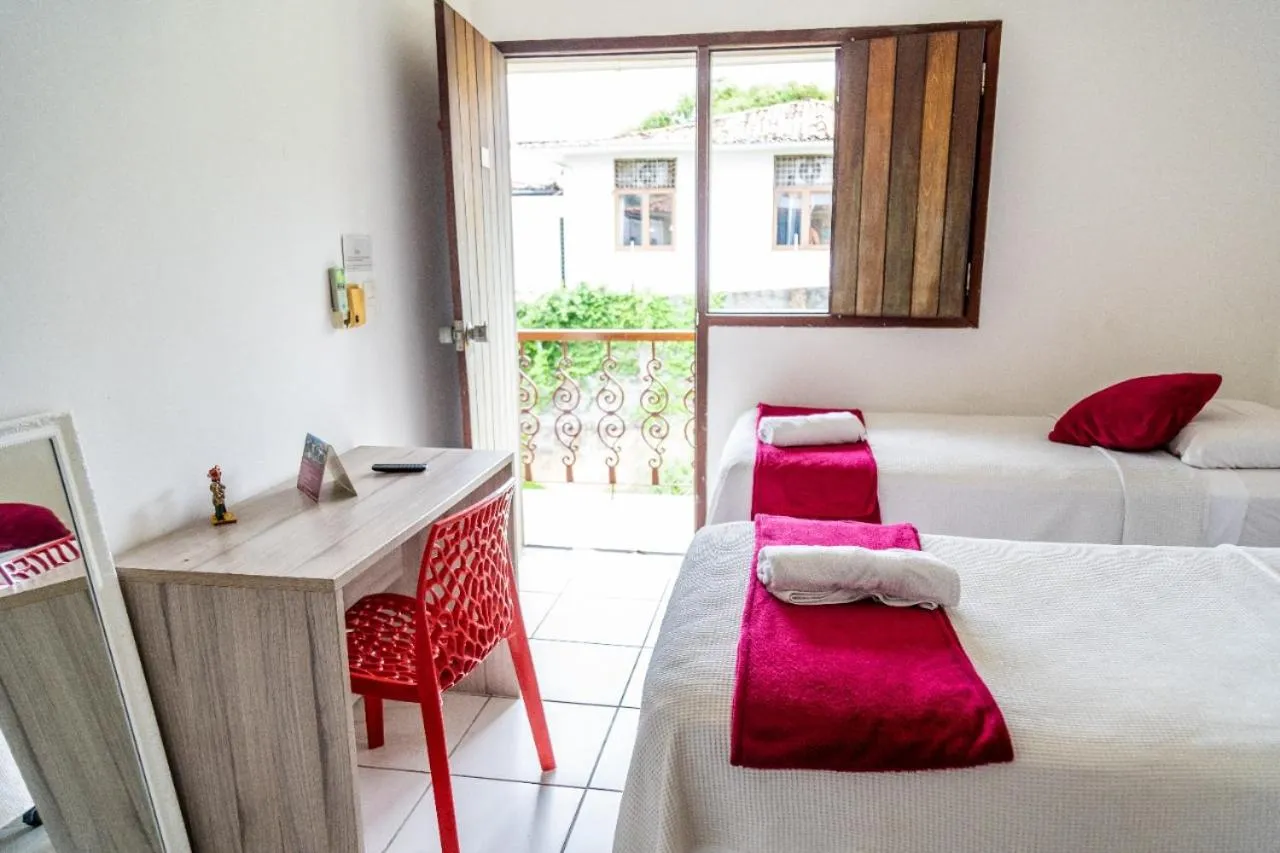 Bed in Pousada Baobá e SPA