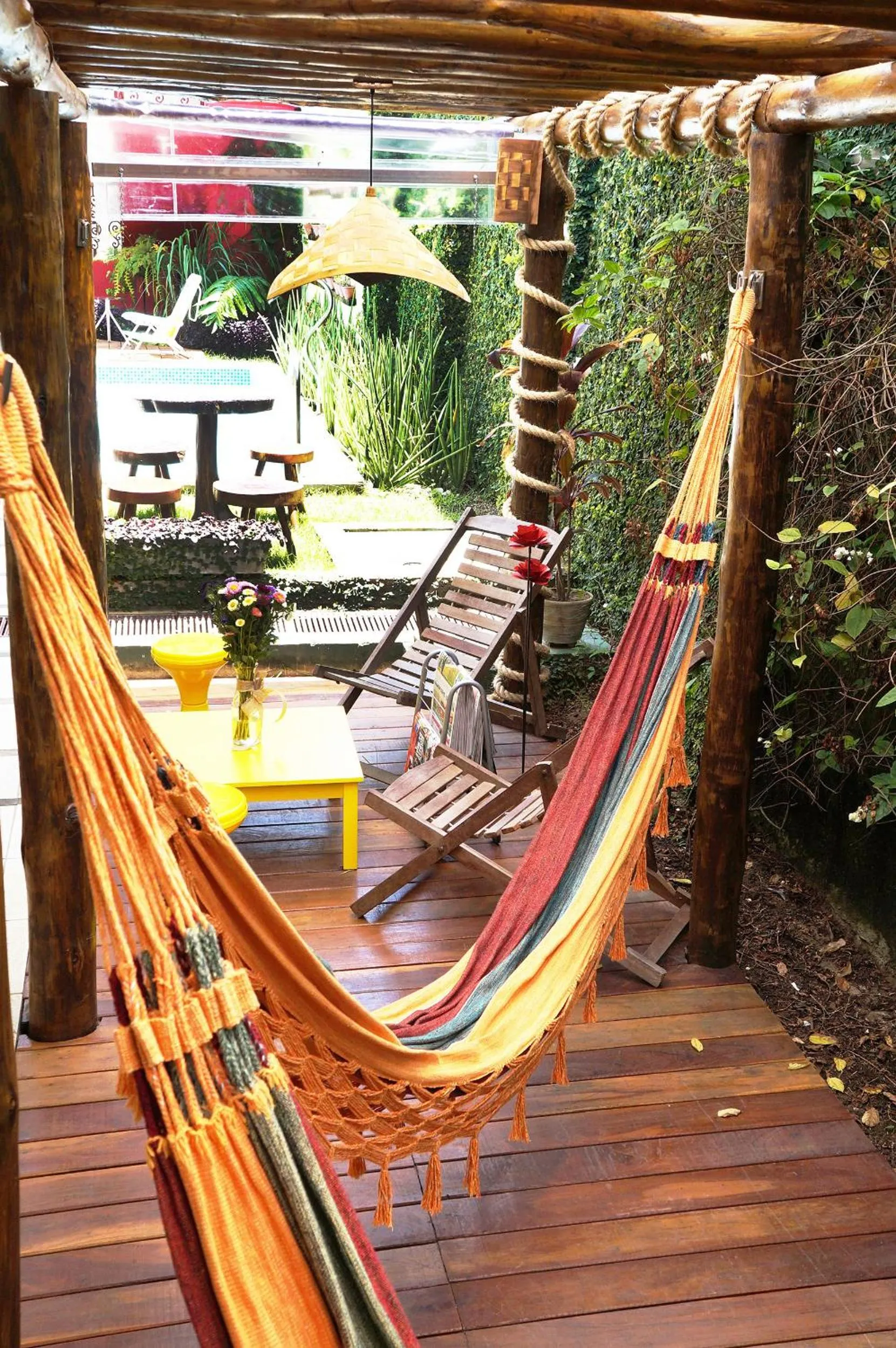 Lobby or reception in Pousada Baobá e SPA