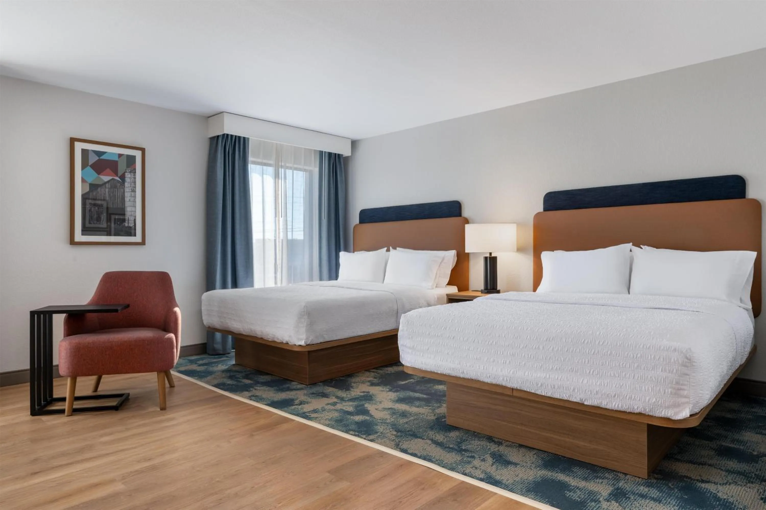 Bed in Hampton Inn Owensboro