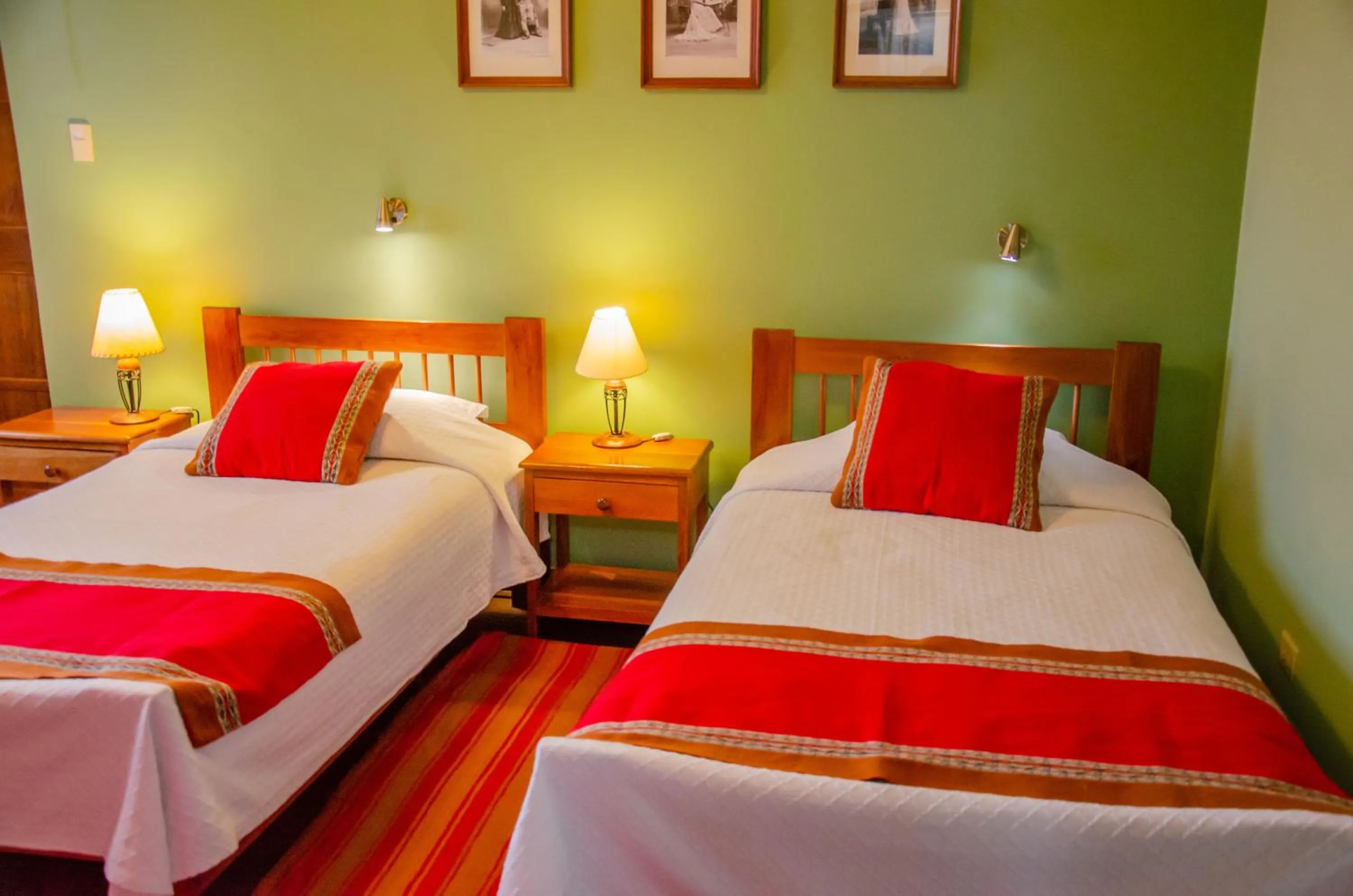 Bedroom in Eco-Hotel Pension Alemana