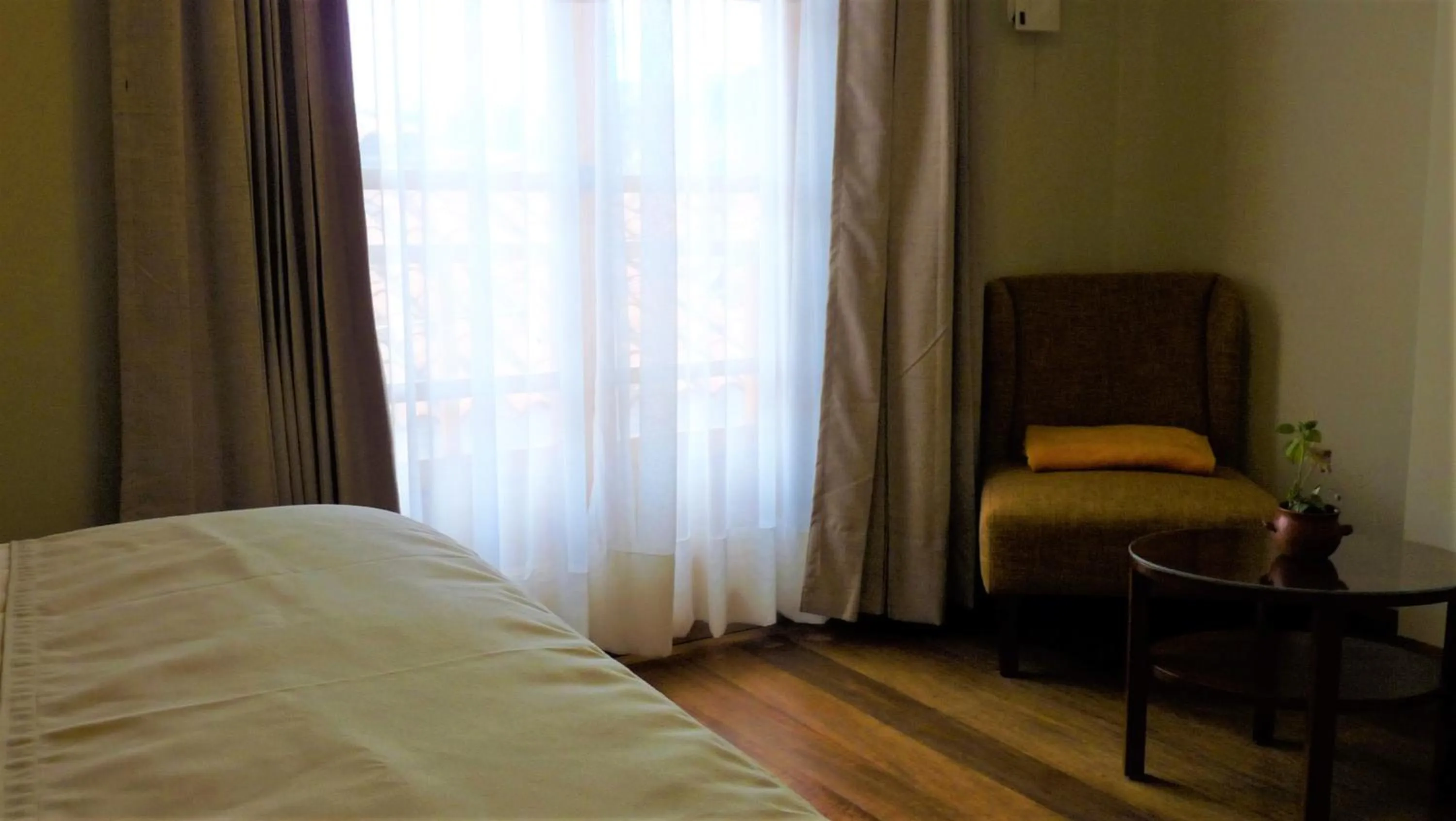 Bedroom in Eco-Hotel Pension Alemana