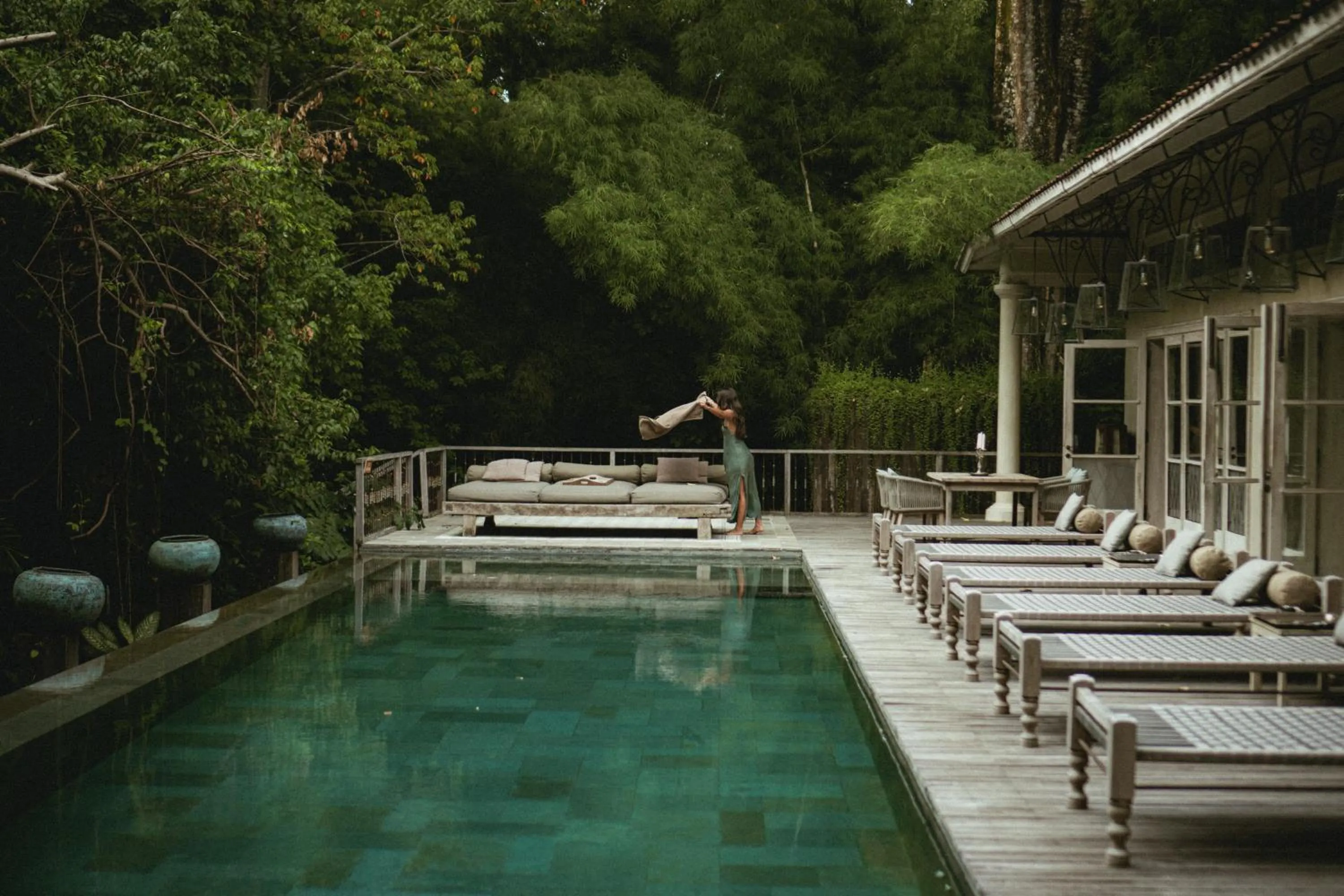 Swimming pool in Balquisse Heritage Hotel