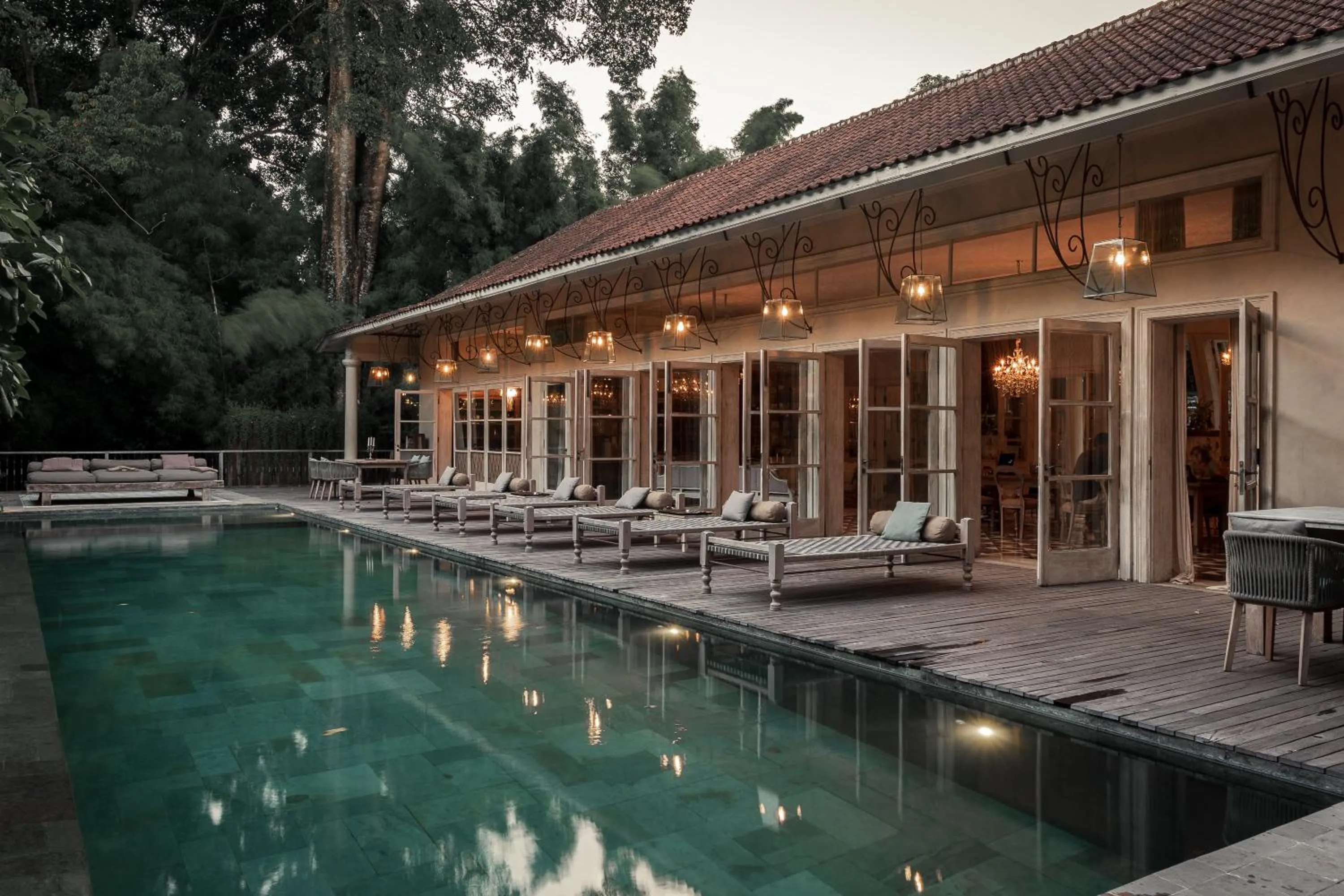 Swimming pool in Balquisse Heritage Hotel