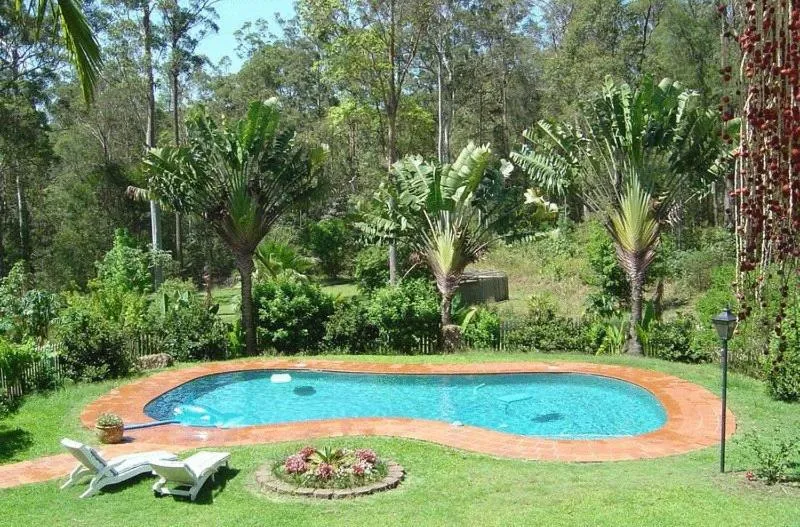 Swimming pool in Riviera Bed & Breakfast