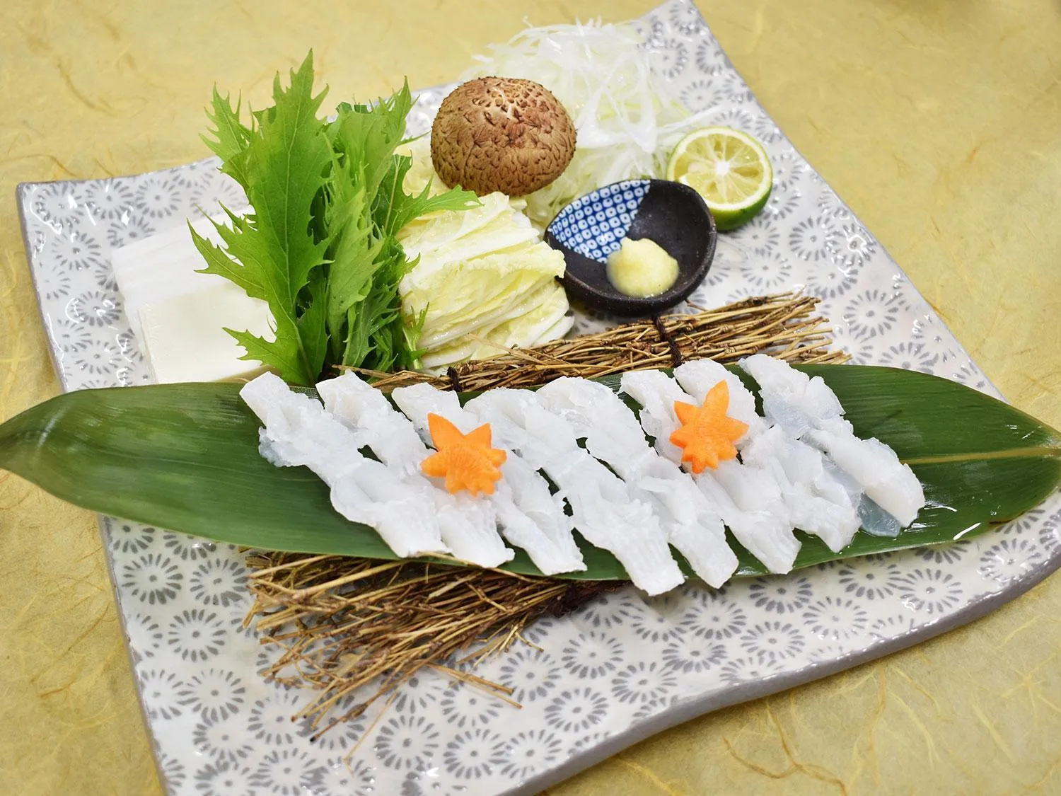 Dinner in Shiobara Onsen Tokiwa Hotel