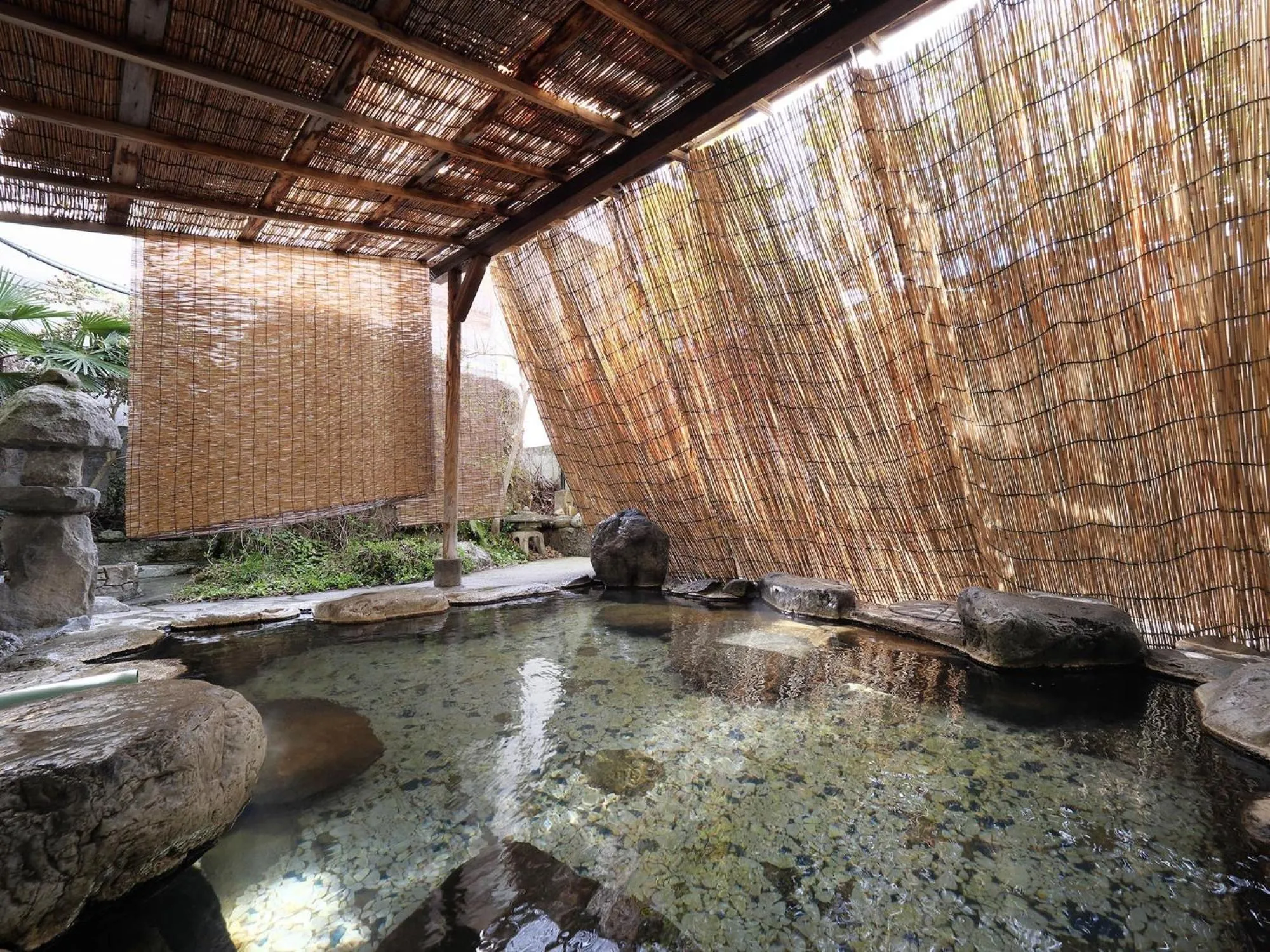 Hot Spring Bath in Shiobara Onsen Tokiwa Hotel