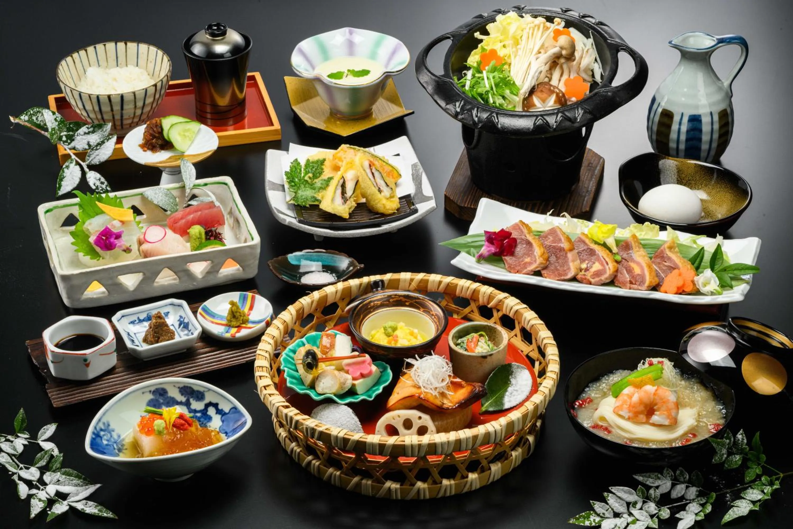 Dinner in Hotel Asyl Nara