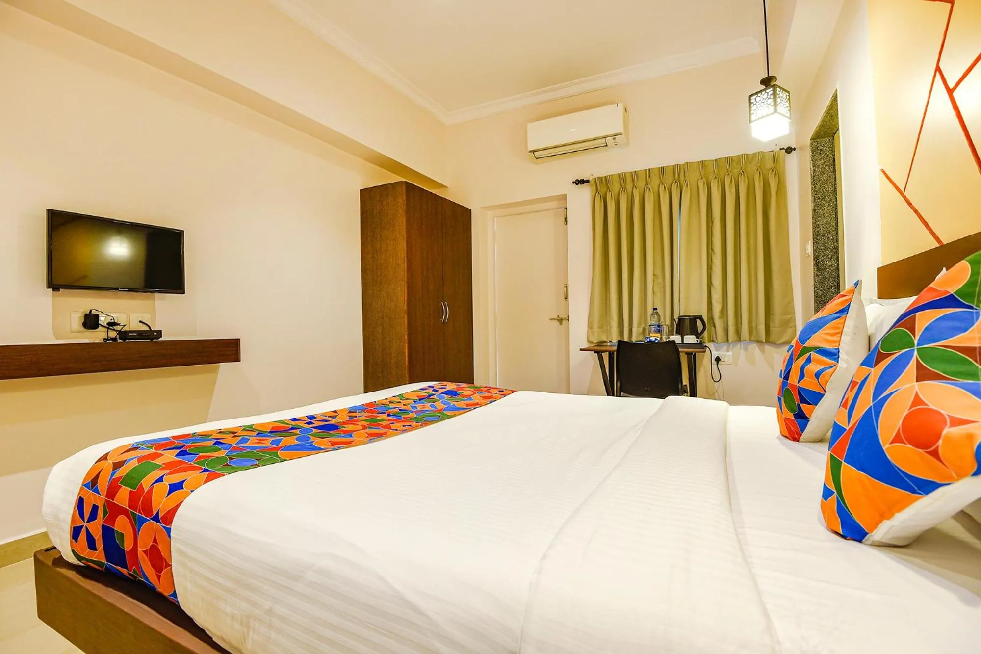 Bed in Swarnam Hotel