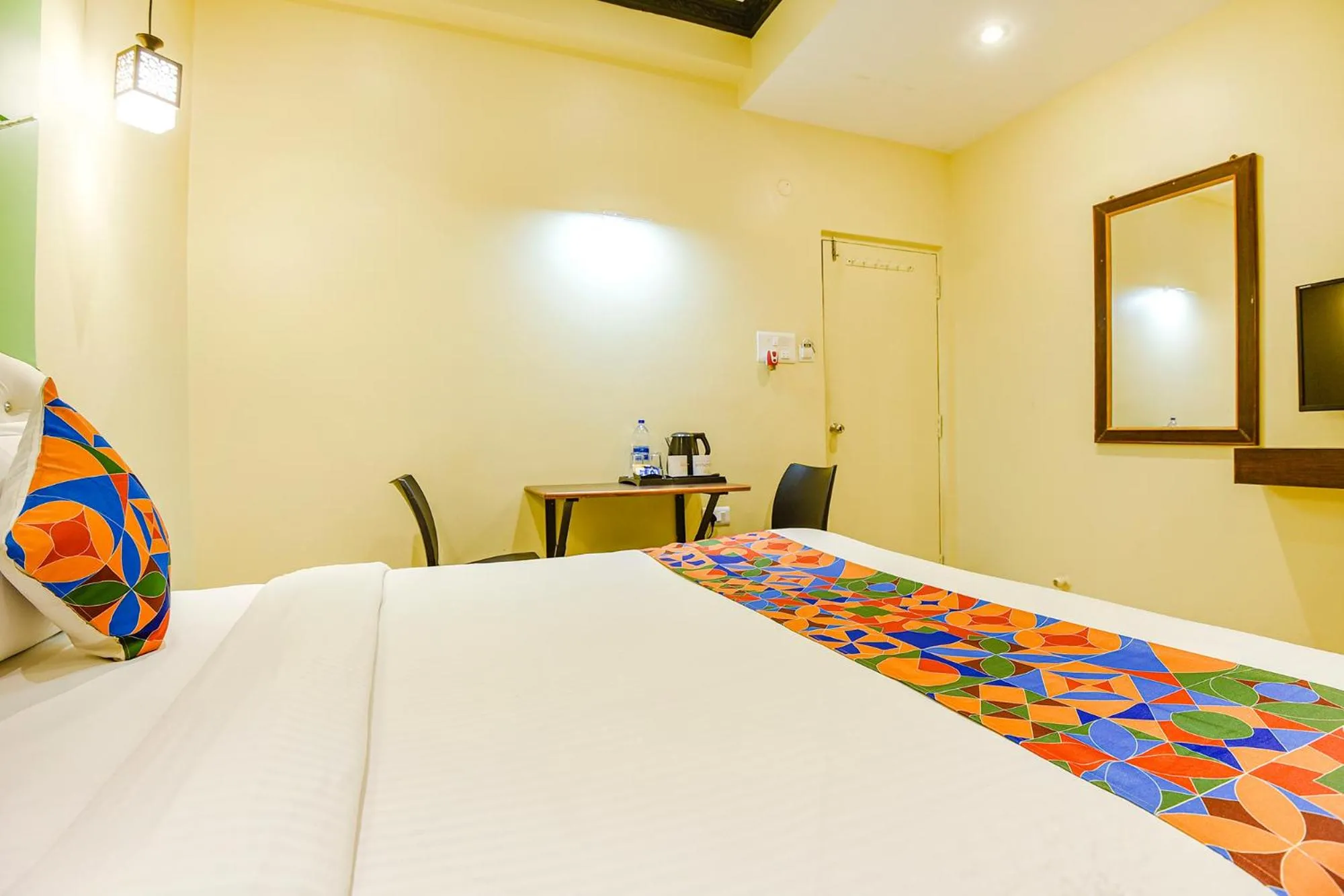 Bed in Swarnam Hotel