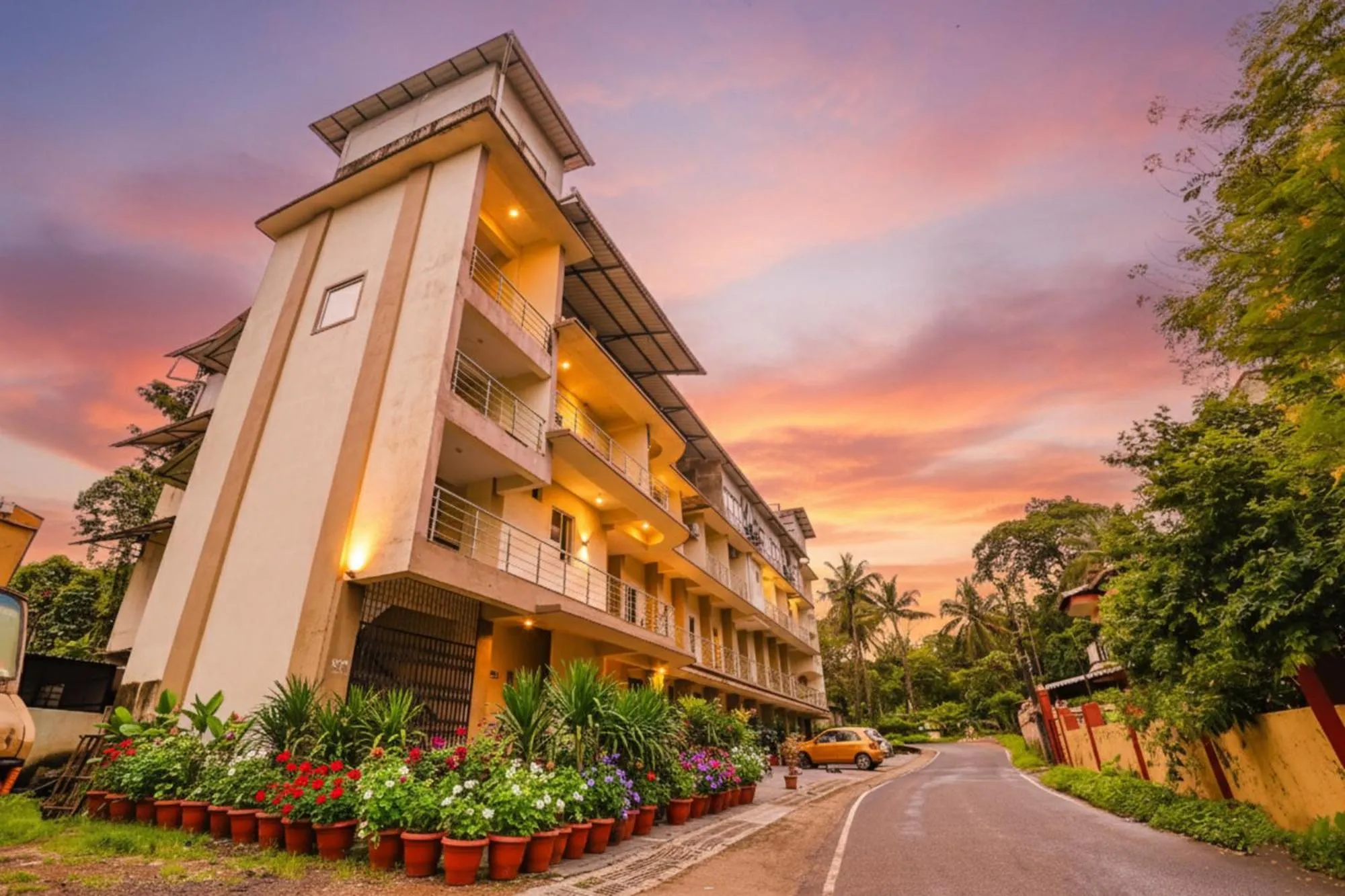 Property building in Swarnam Hotel