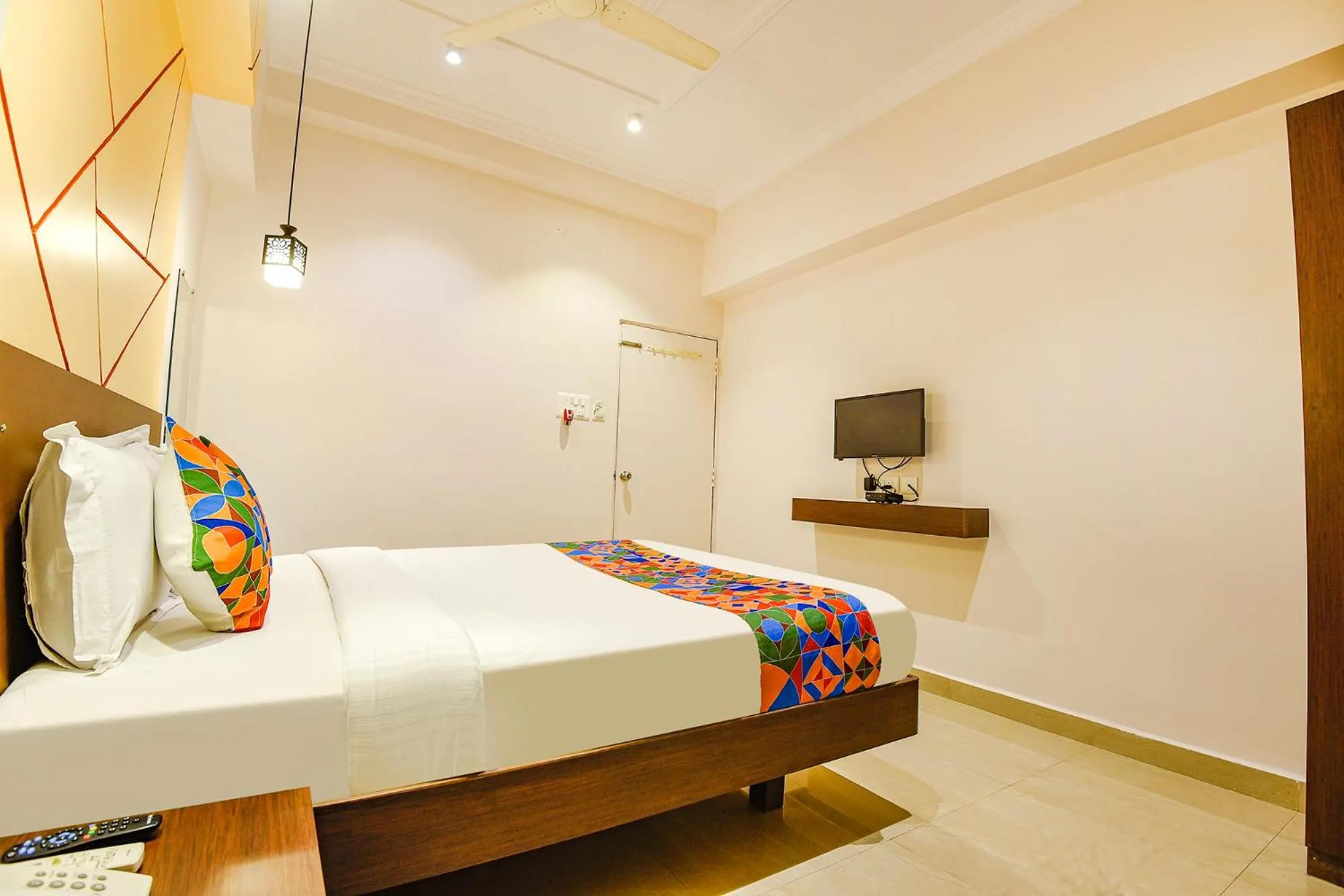 Bed in Swarnam Hotel
