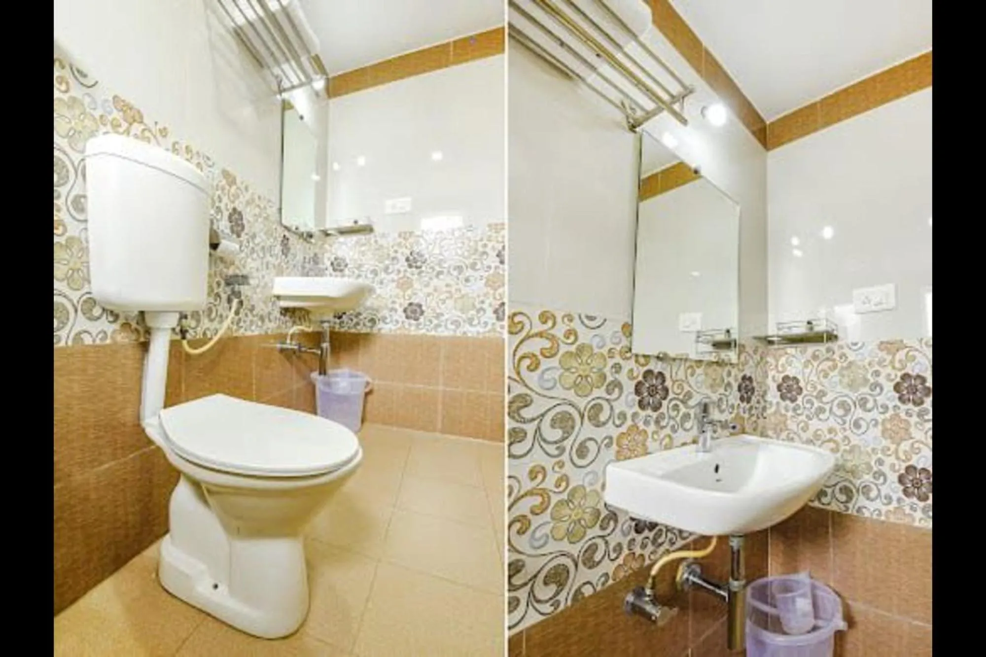 Bathroom in Swarnam Hotel
