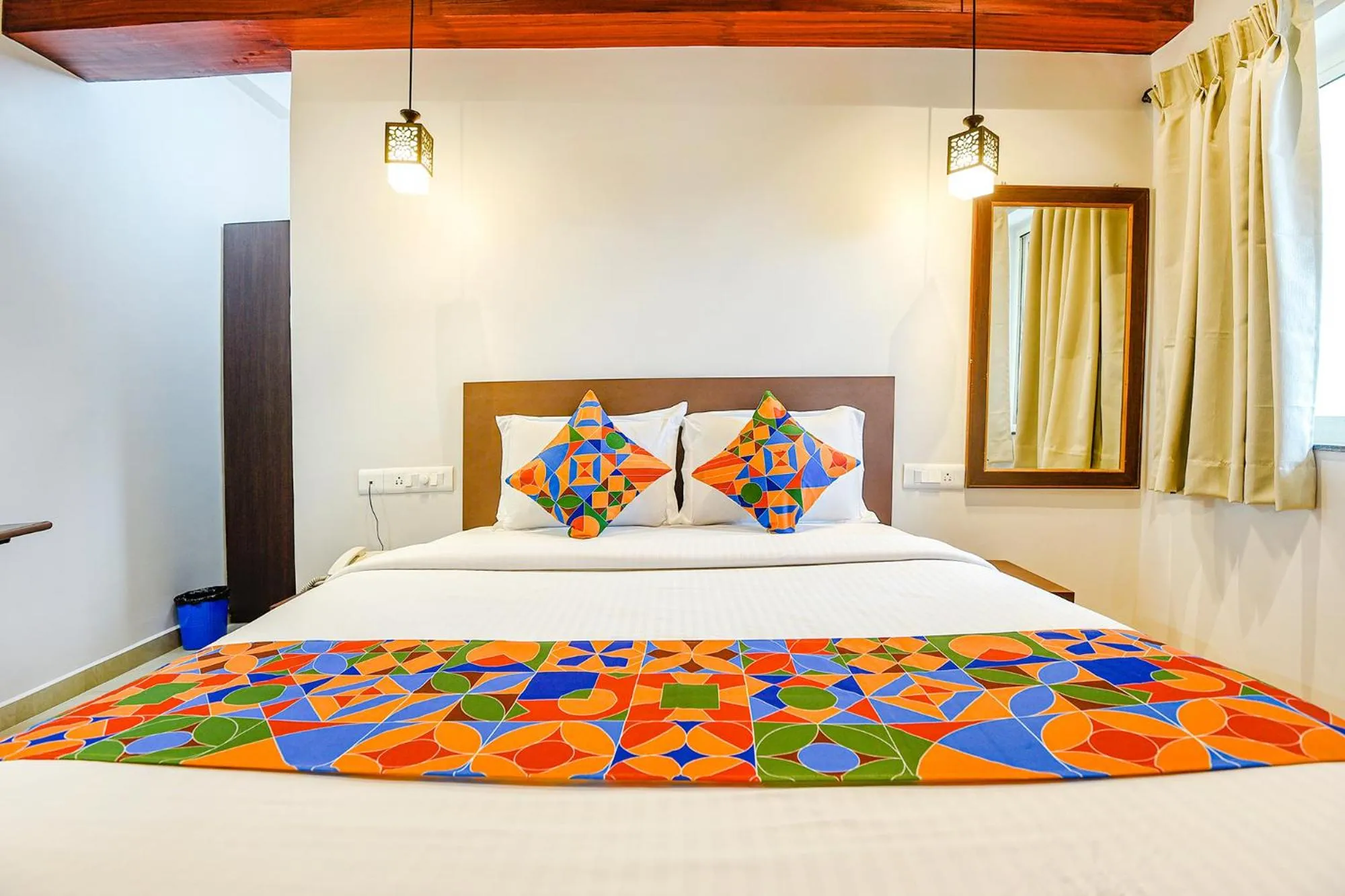 Bed in Swarnam Hotel