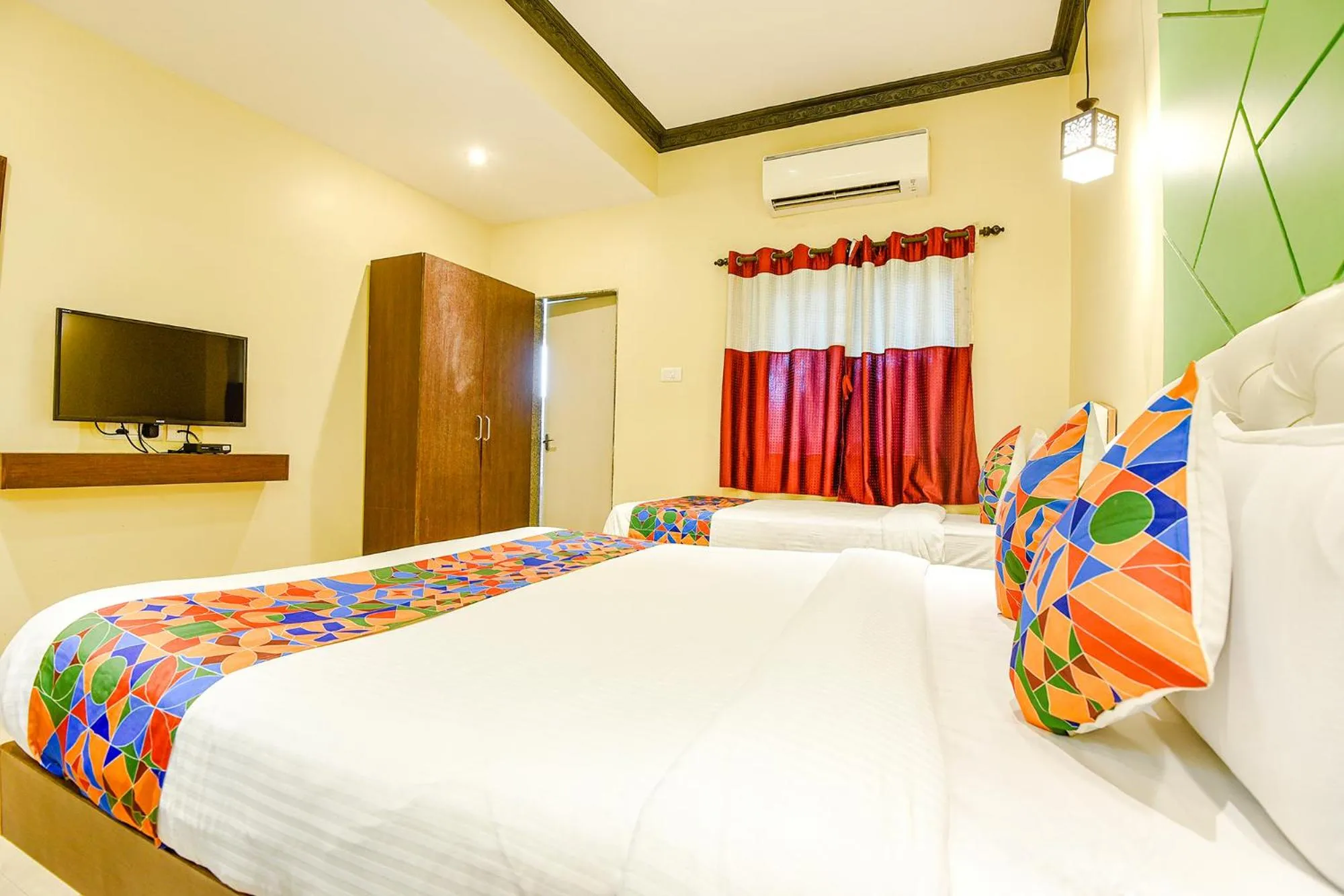 Bed in Swarnam Hotel