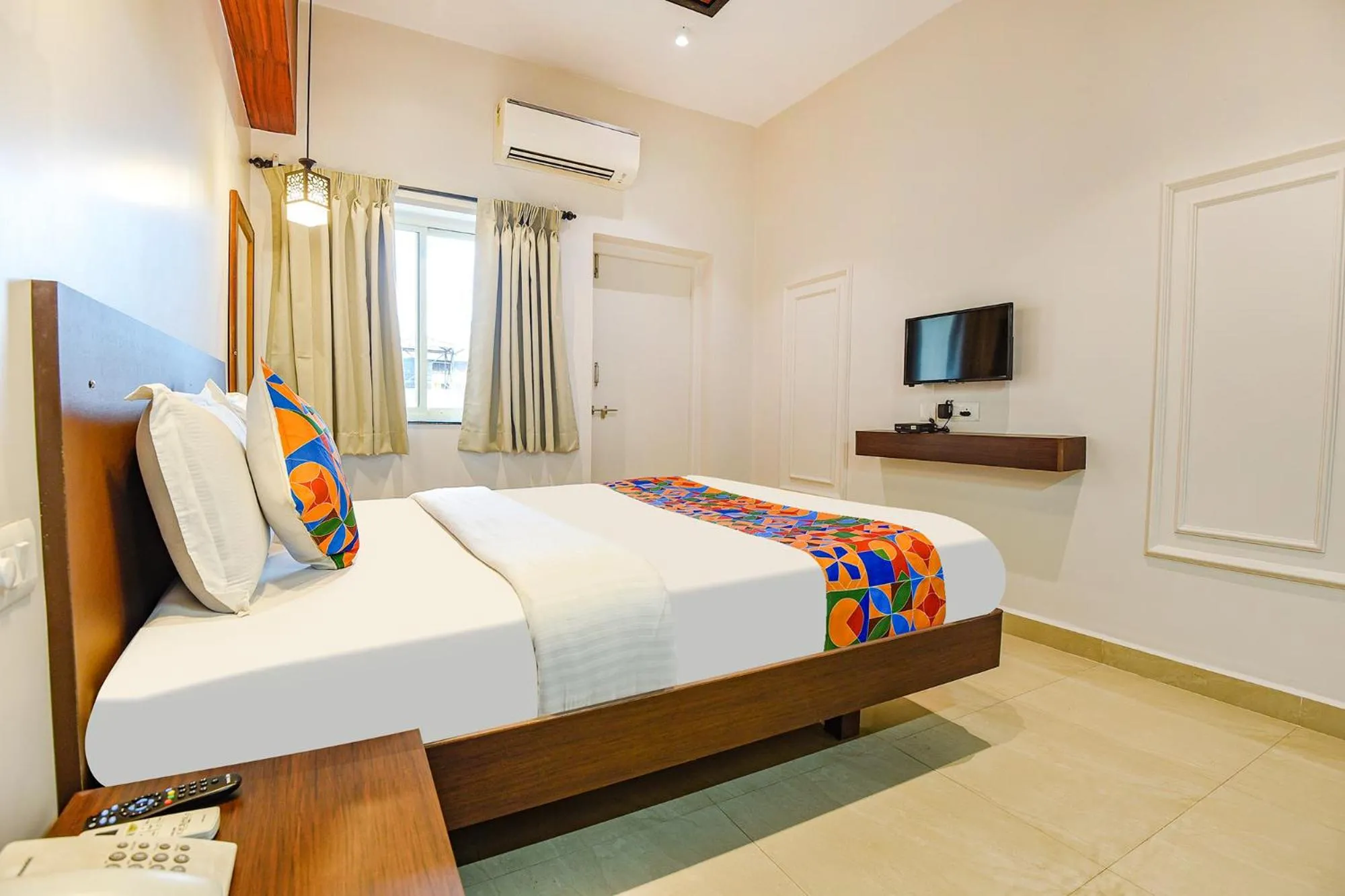 Bed in Swarnam Hotel