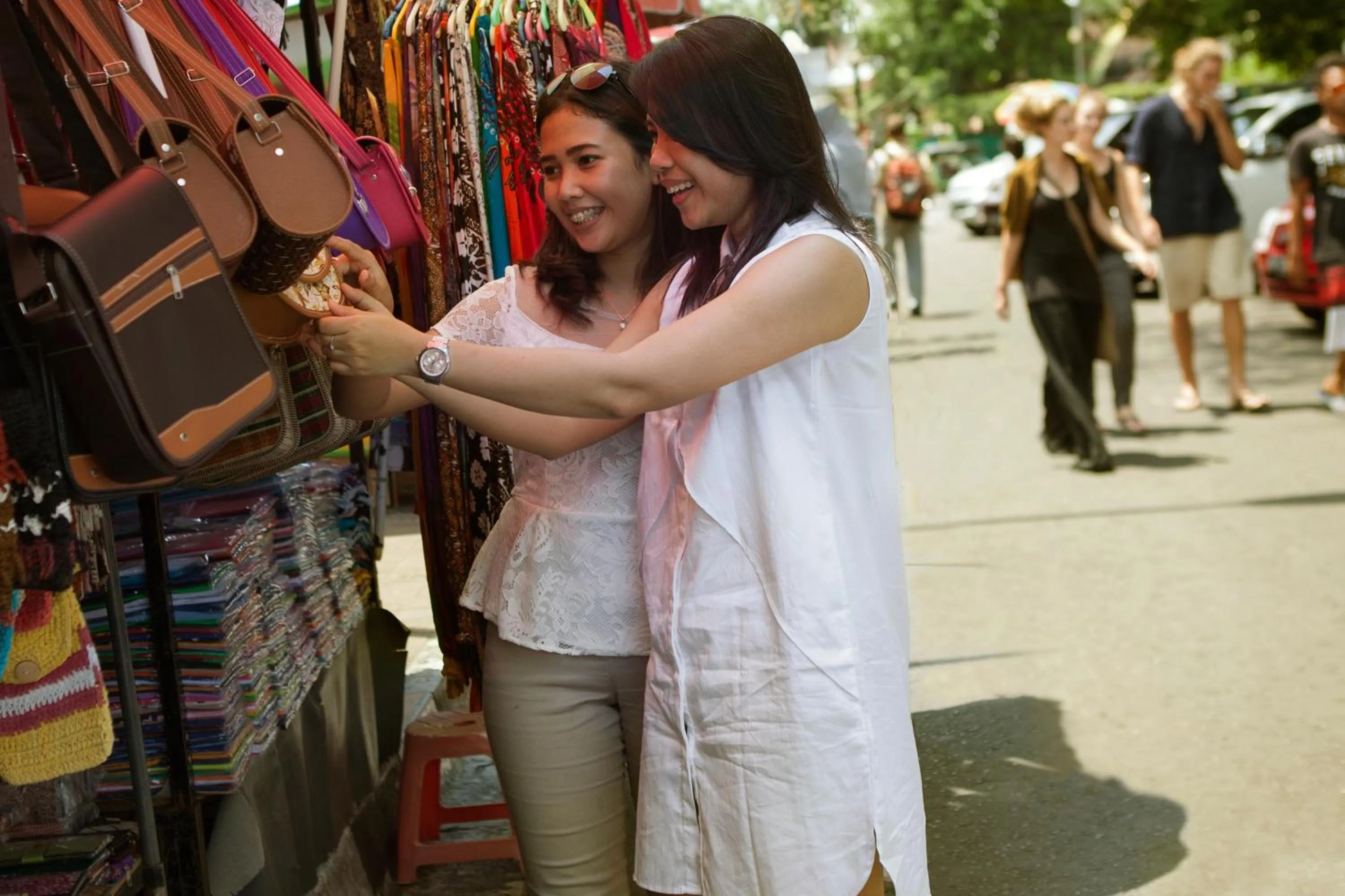 People in Regantris Malioboro