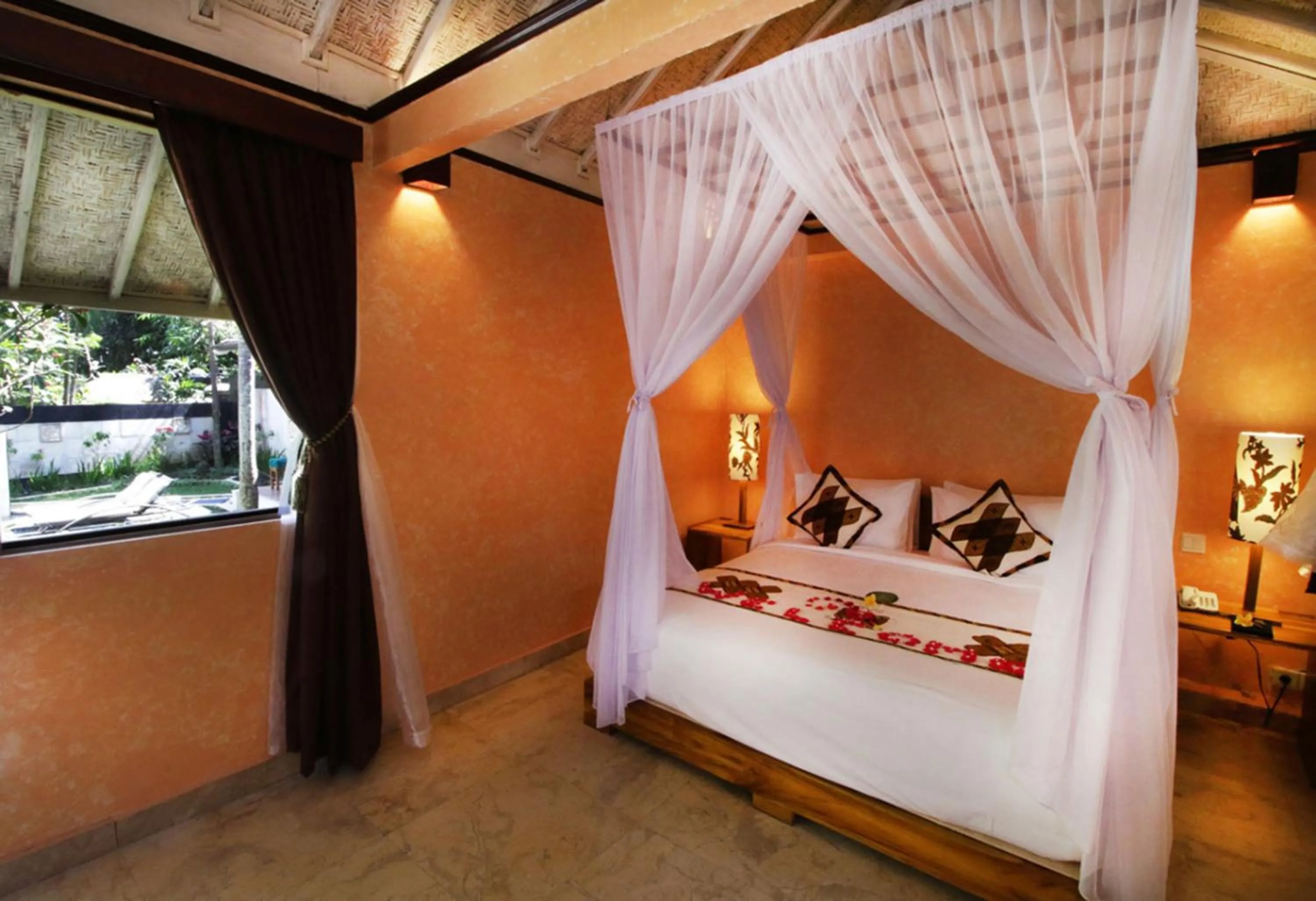 Bedroom, Bed in Kupu Kupu Barong Villas and Tree Spa by L’OCCITANE