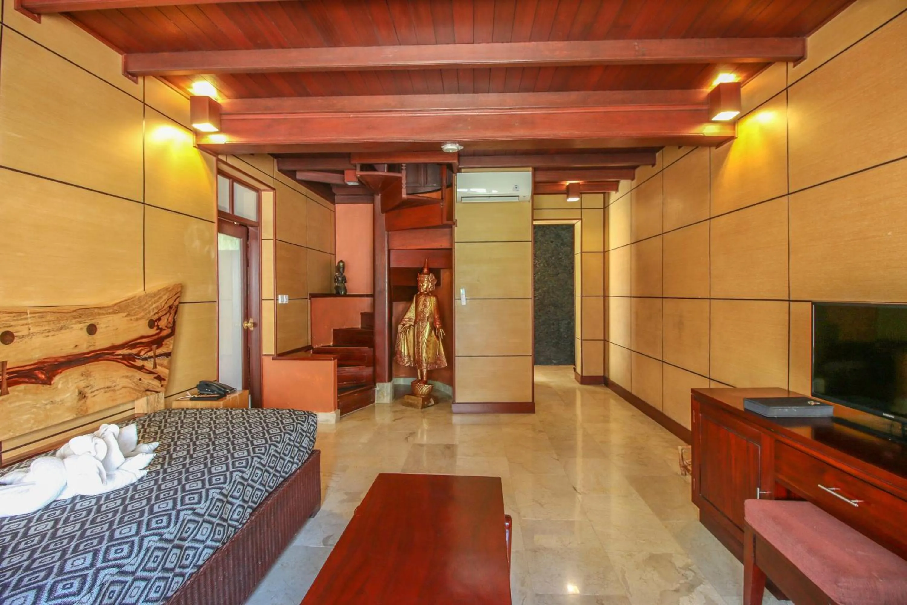 Seating area in Kupu Kupu Barong Villas and Tree Spa by L’OCCITANE