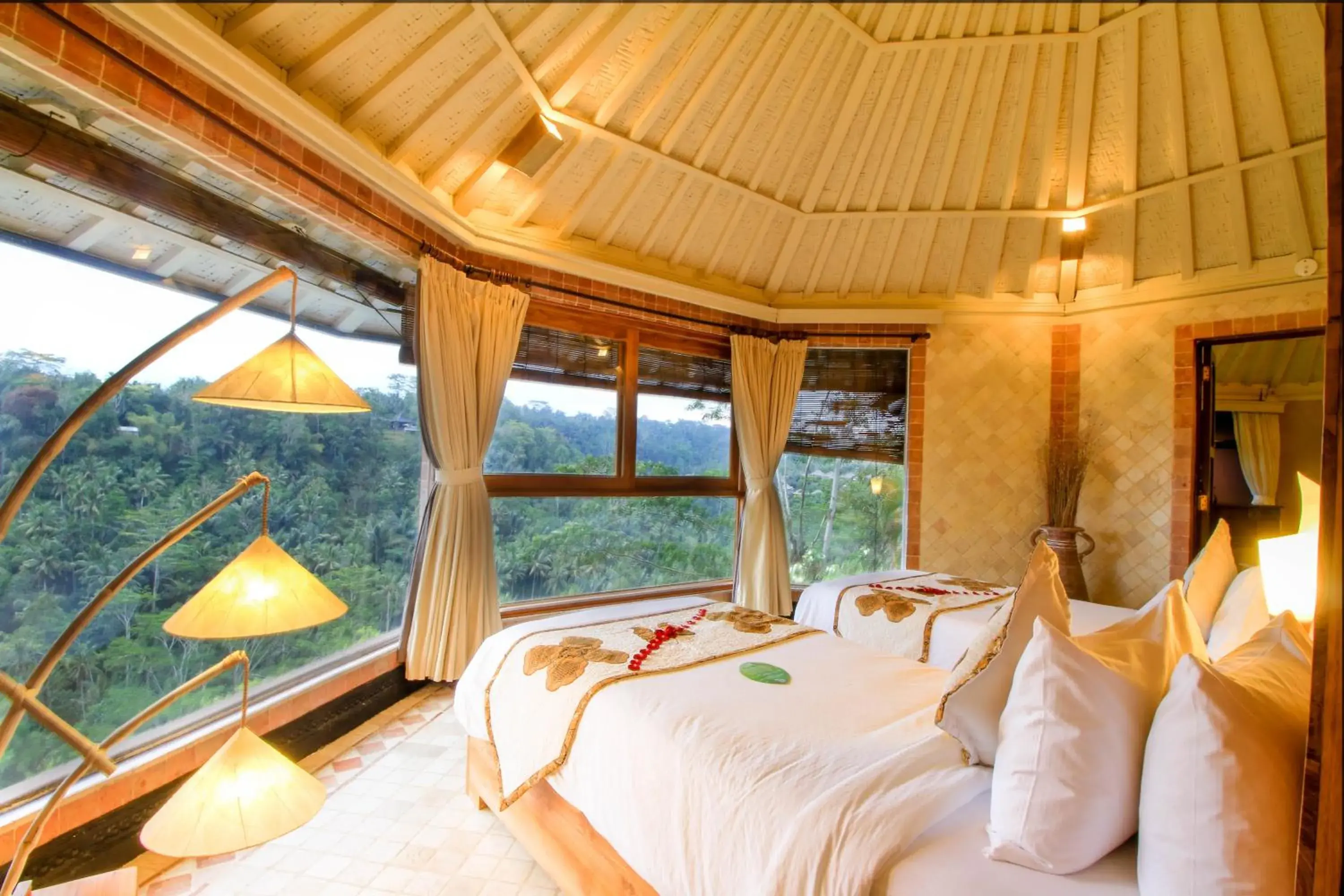 Bedroom, Bed in Kupu Kupu Barong Villas and Tree Spa by L’OCCITANE Bedroom, Bed in Kupu Kupu Barong Villas and Tree Spa by L’OCCITANE