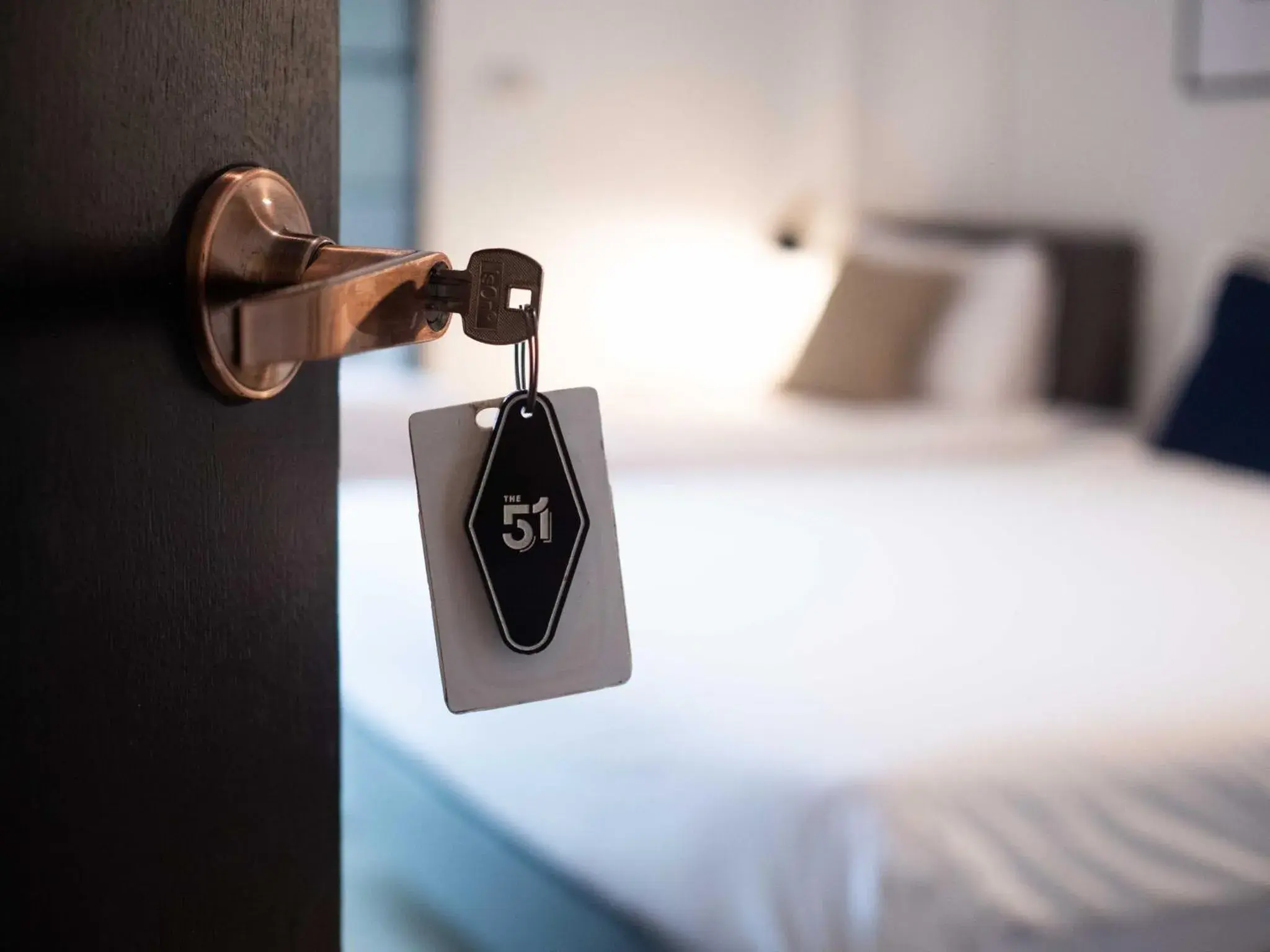 Bed in The51Hometel Bed in The51Hometel