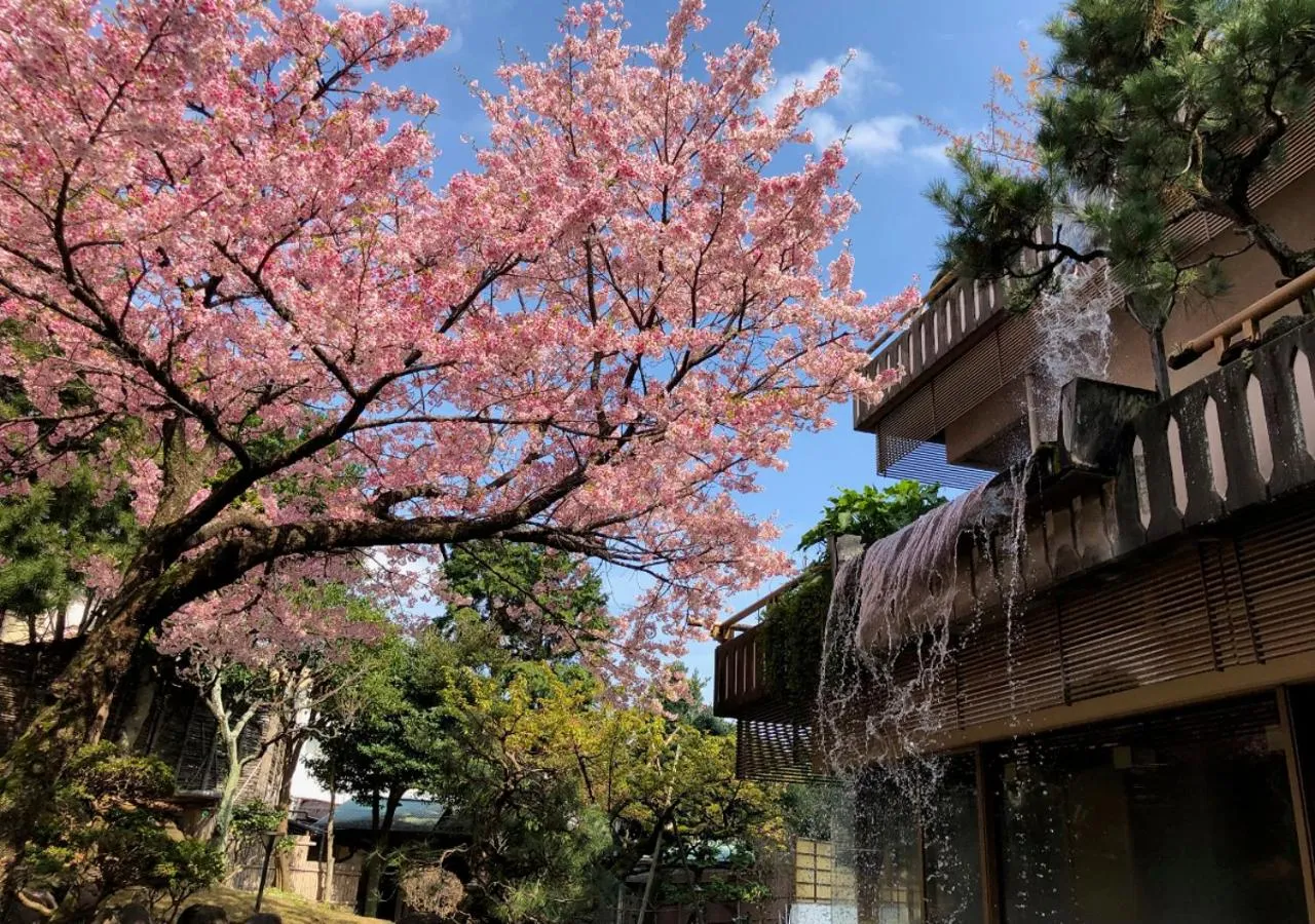 Garden in Atami Kinjokan