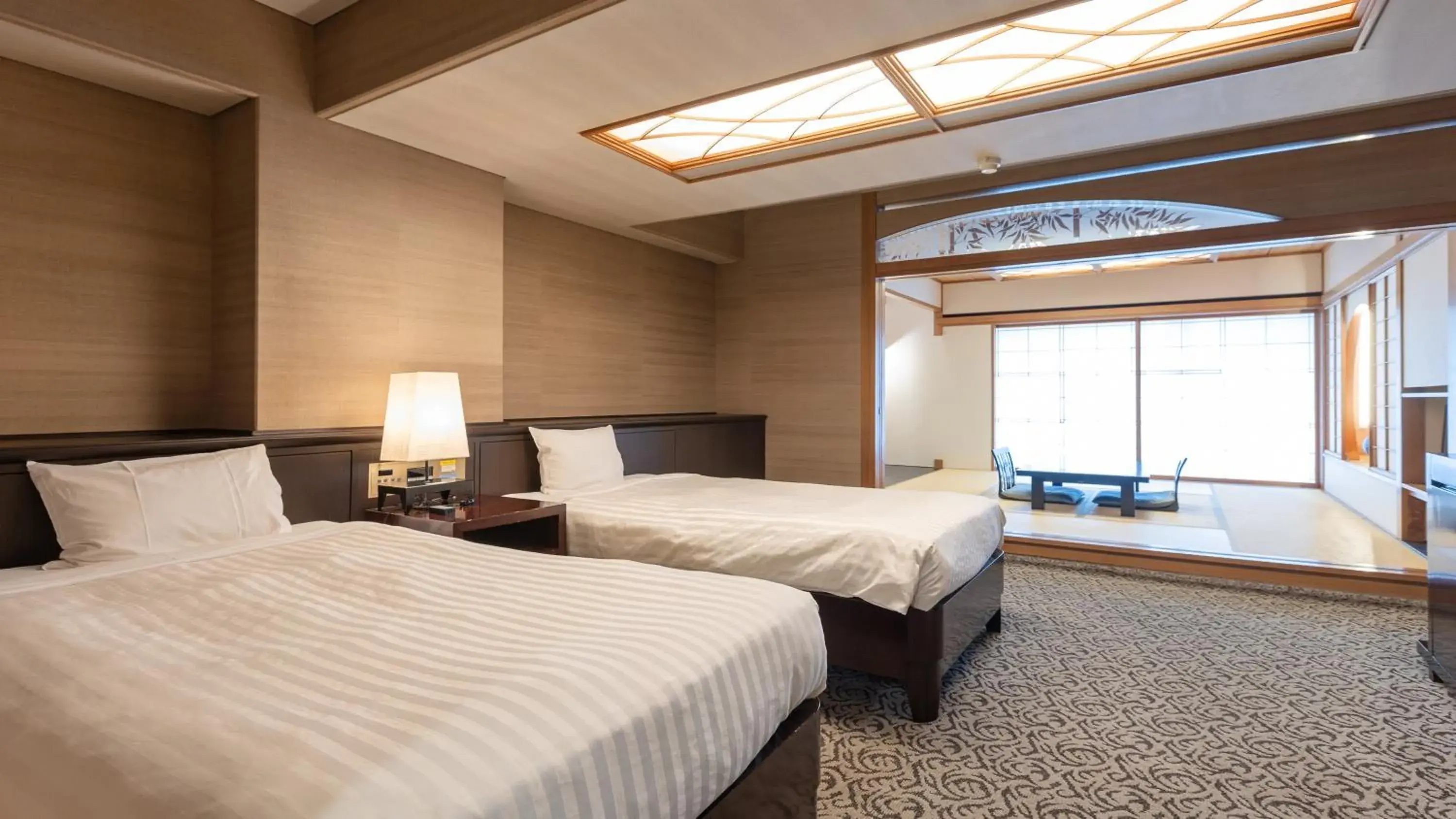 Japanese Western Style Room with Open Air Bath in Atami Season Hotel Japanese Western Style Room with Open Air Bath in Atami Season Hotel