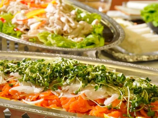 Buffet breakfast in Ikaho Grand Hotel