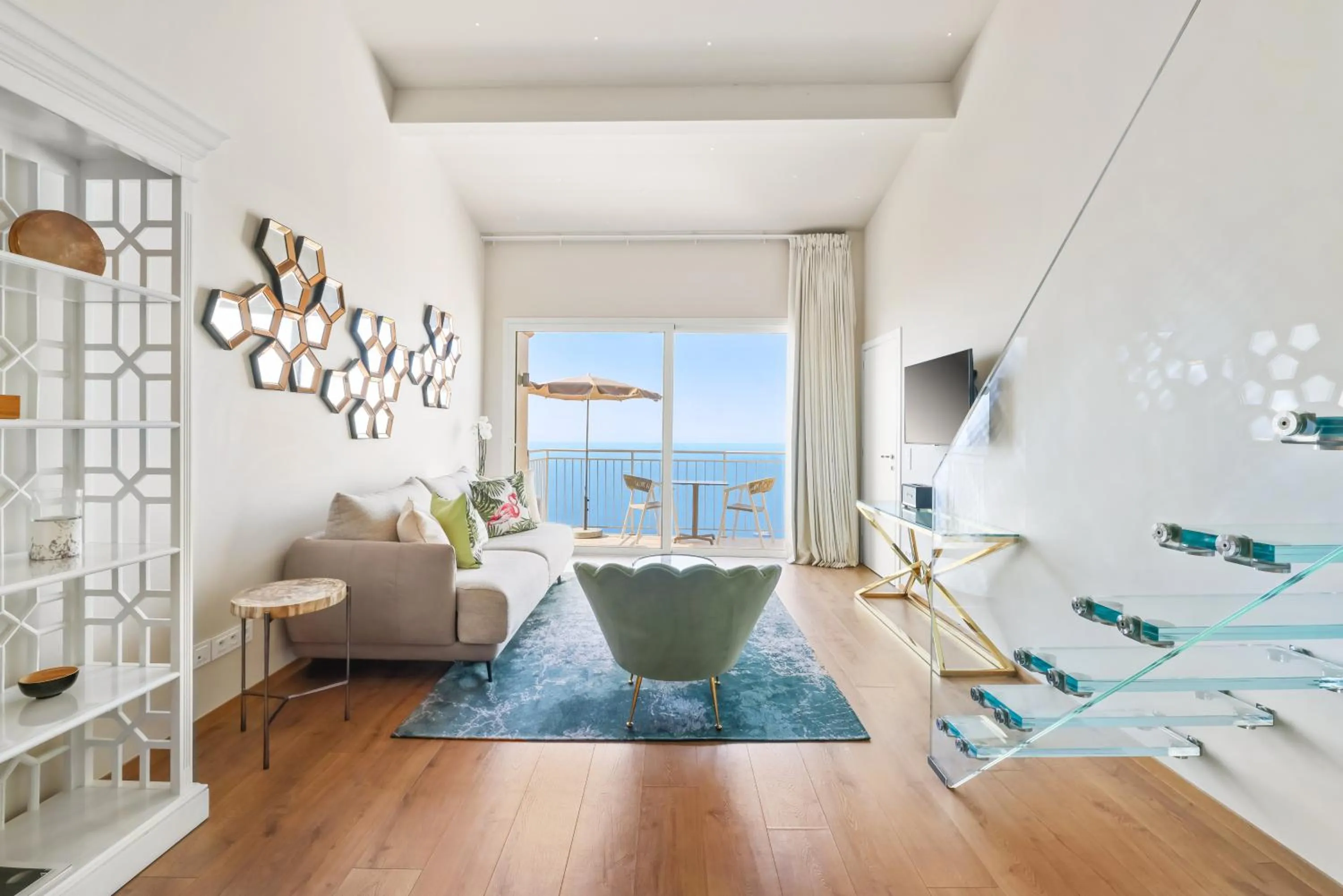 Natural landscape in La Chèvre d'Or