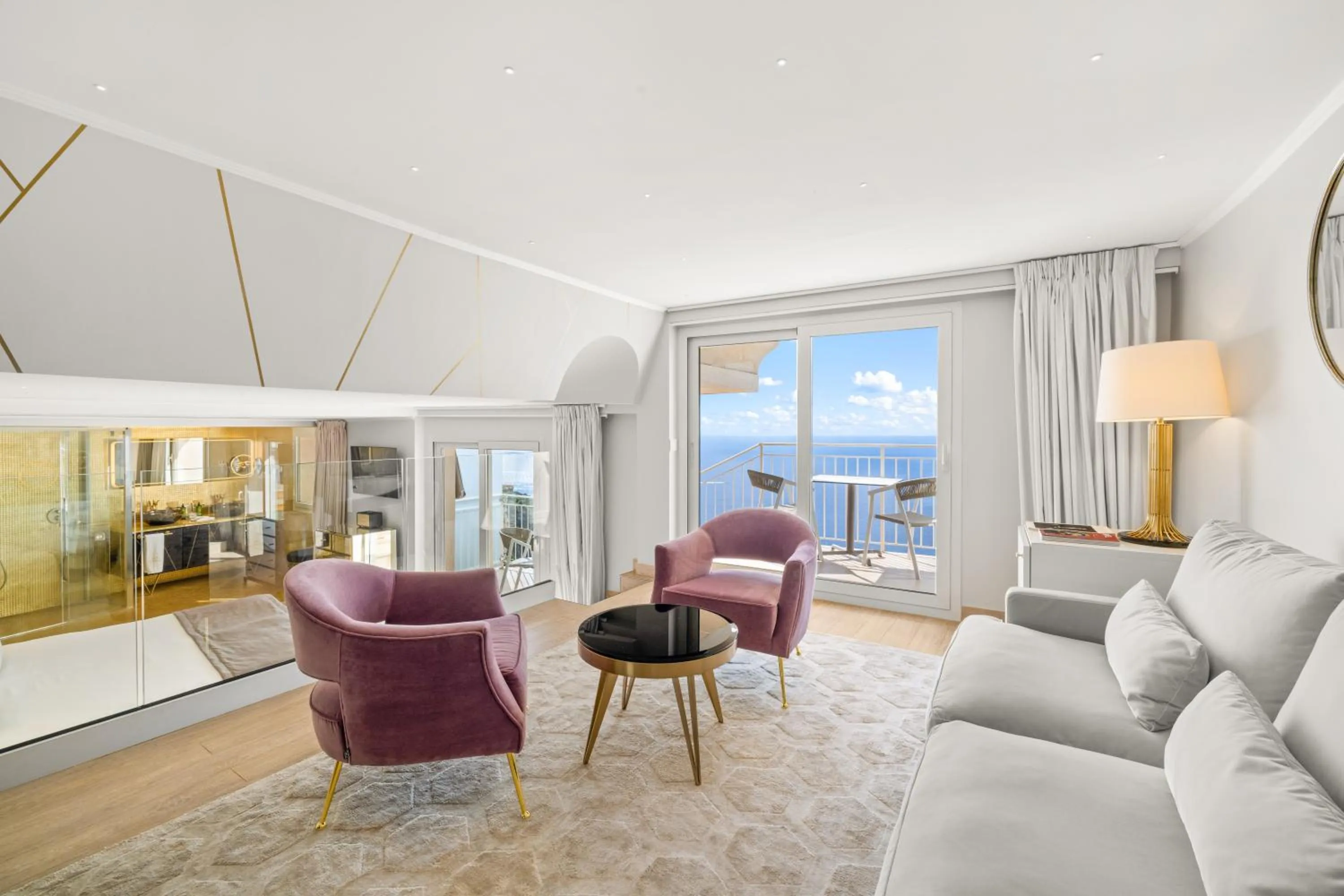 Natural landscape in La Chèvre d'Or