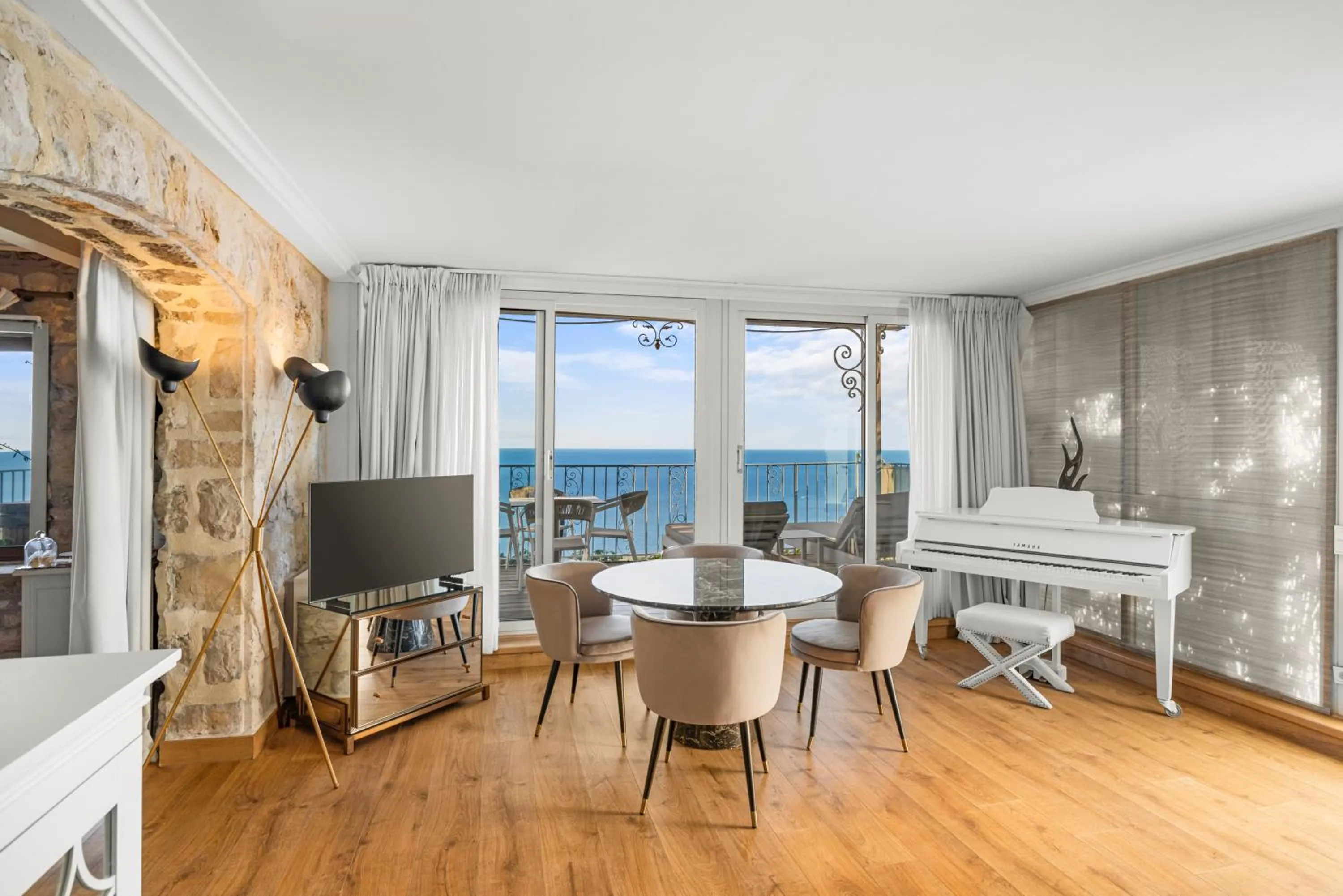 Living room in La Chèvre d'Or