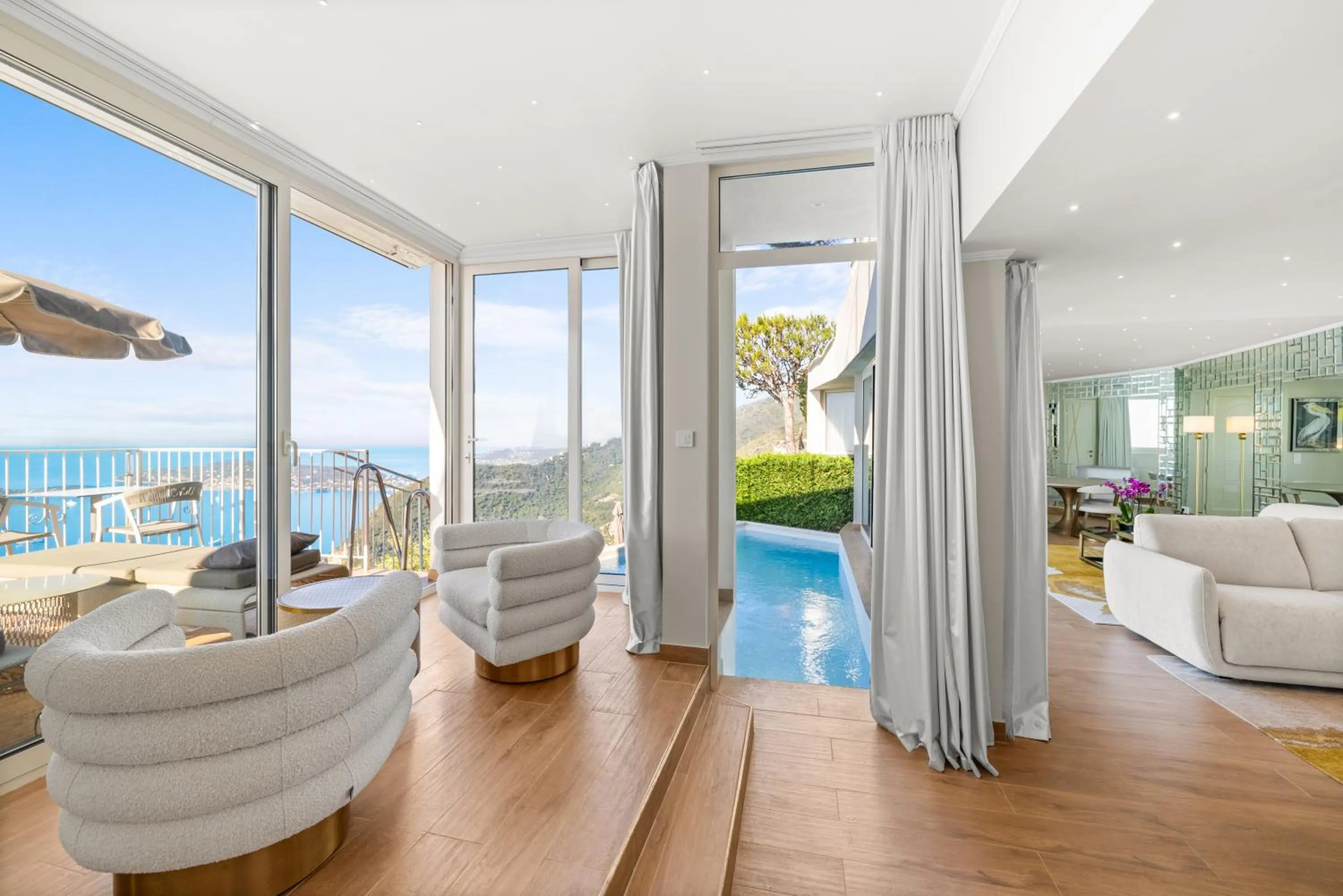 Balcony/Terrace in La Chèvre d'Or