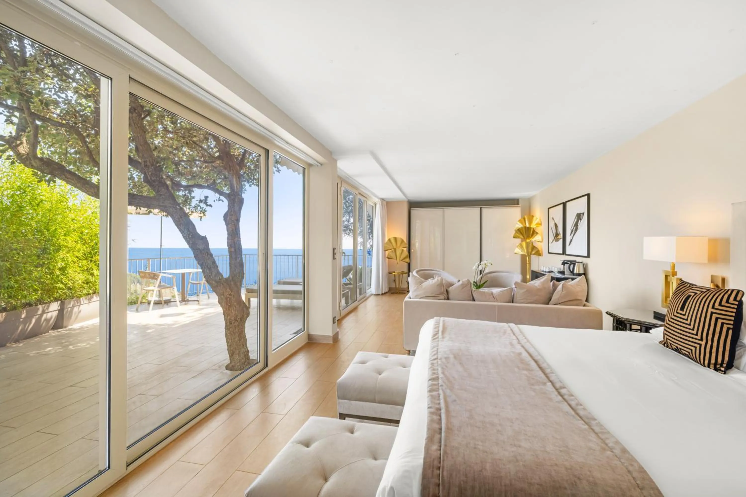 Bed in La Chèvre d'Or