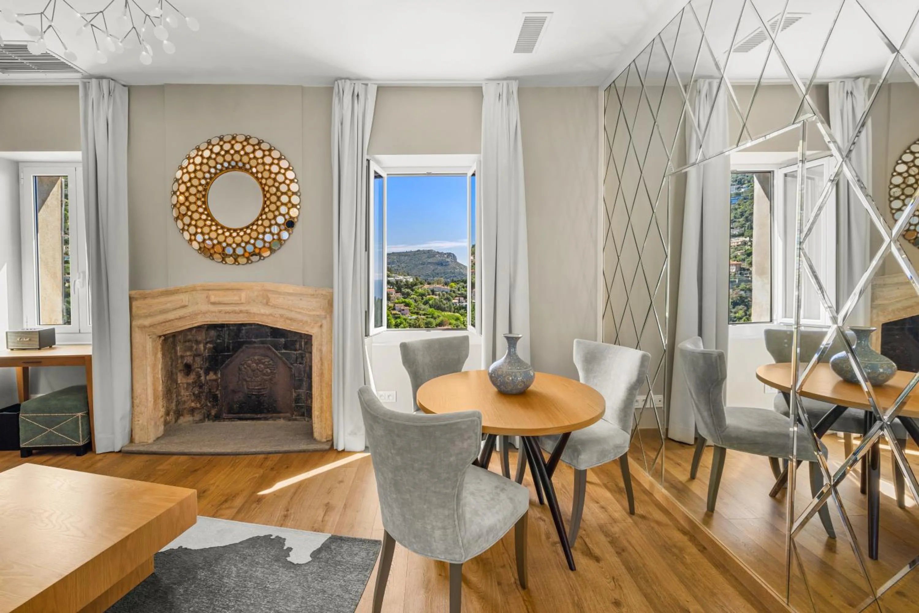 Natural landscape in La Chèvre d'Or