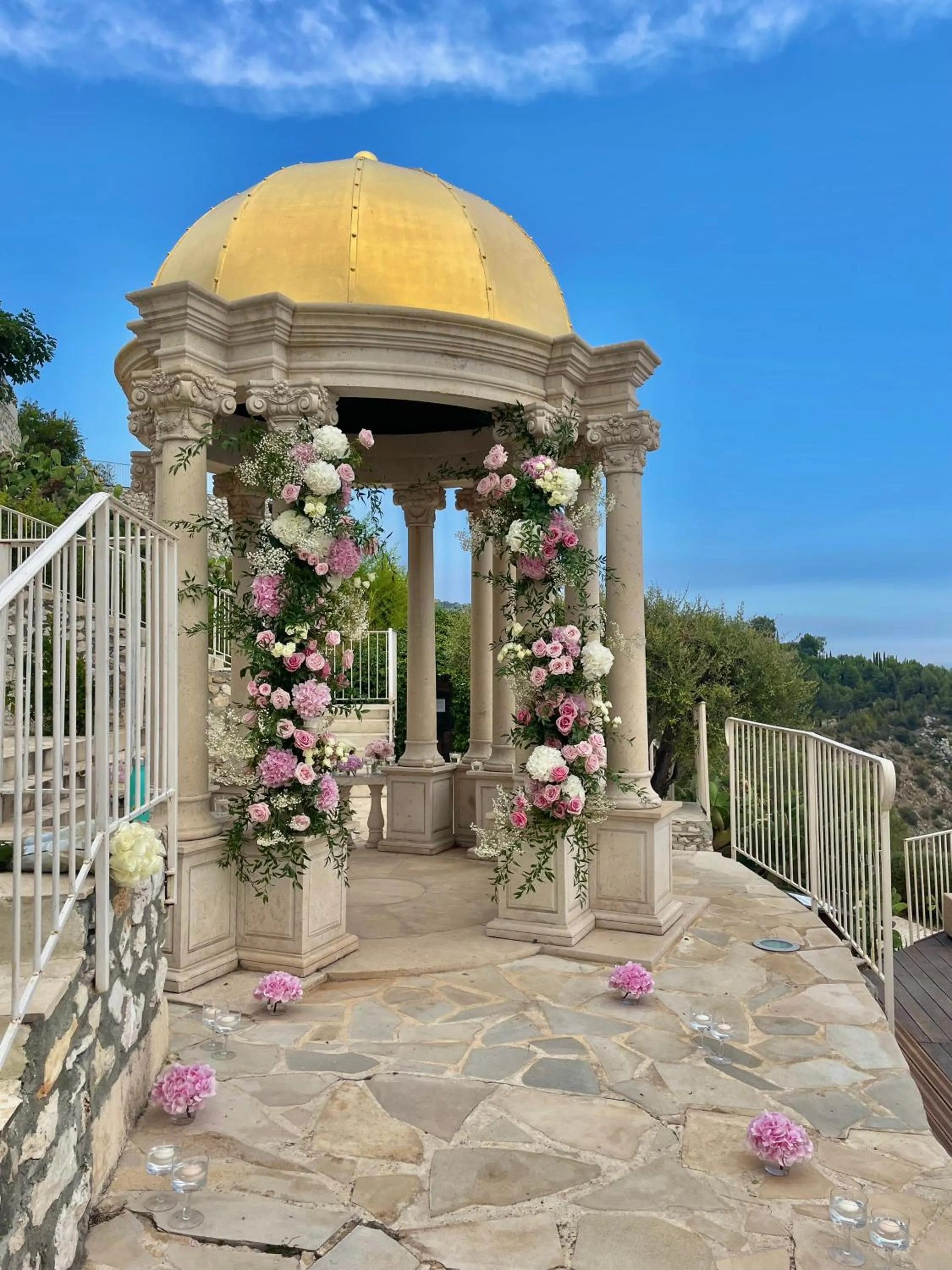 Solarium in La Chèvre d'Or