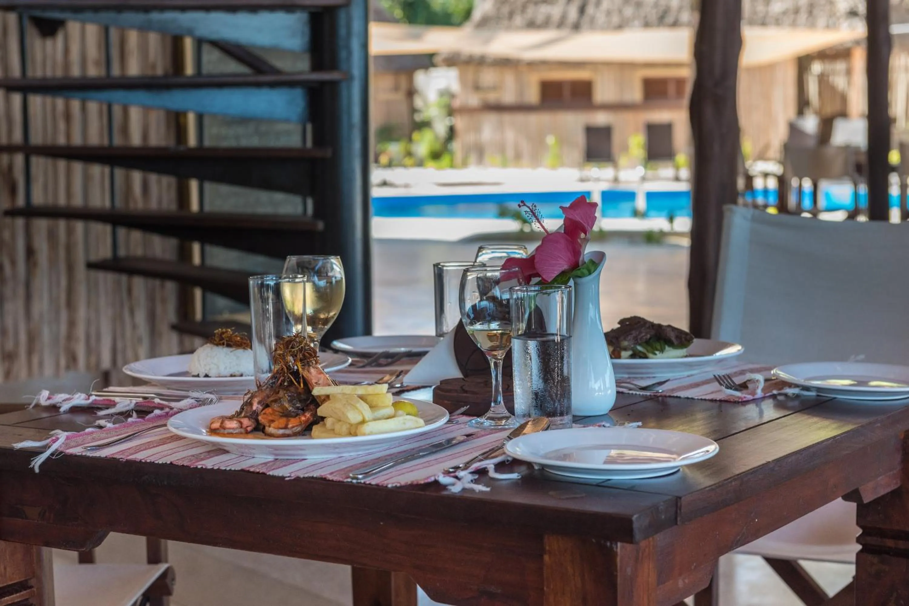 Lunch in Zanzibar Magic Boutique Hotel
