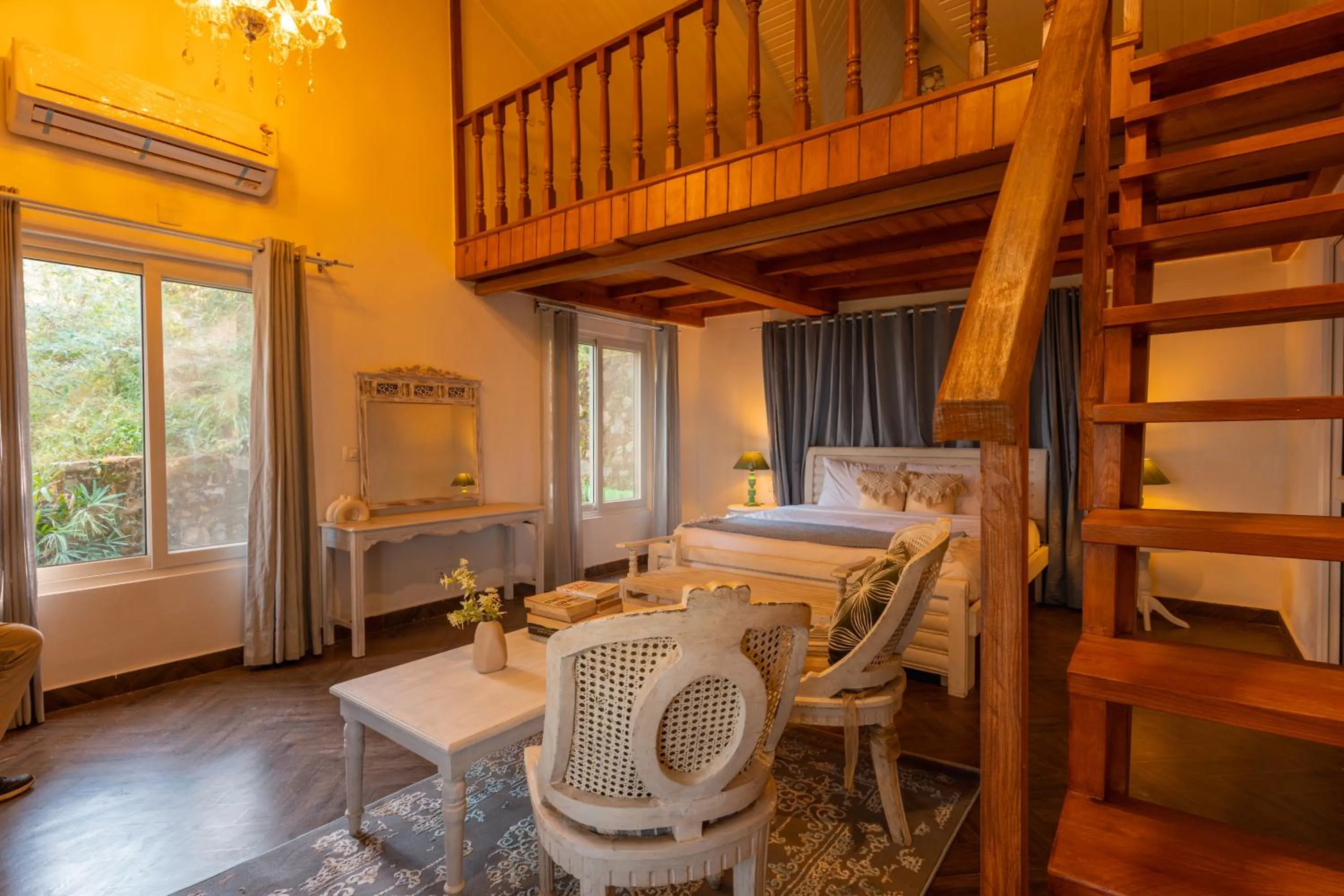 Seating area in Seclude Kasauli, Himachal Pradesh