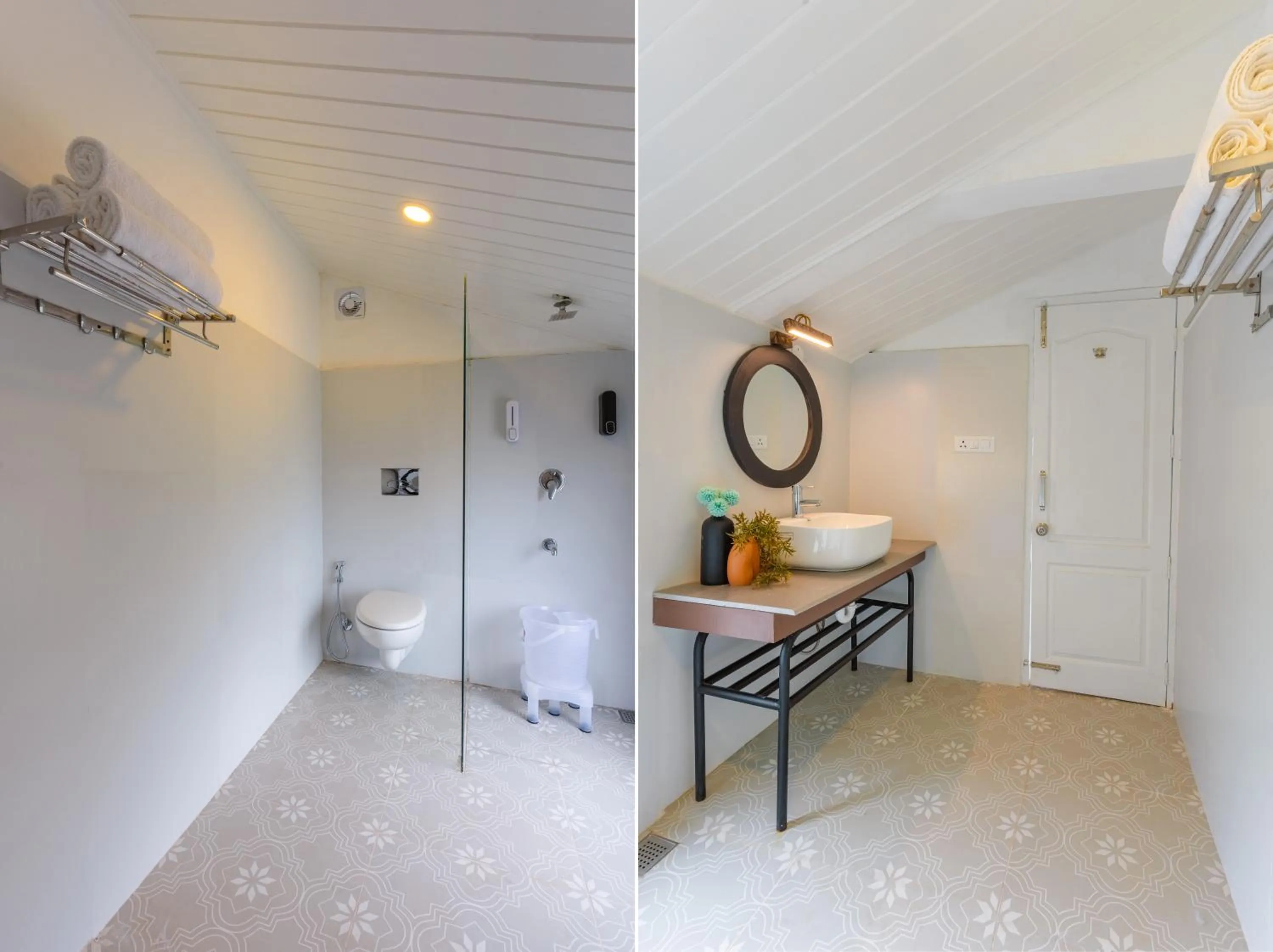 Shower in Seclude Kasauli, Himachal Pradesh