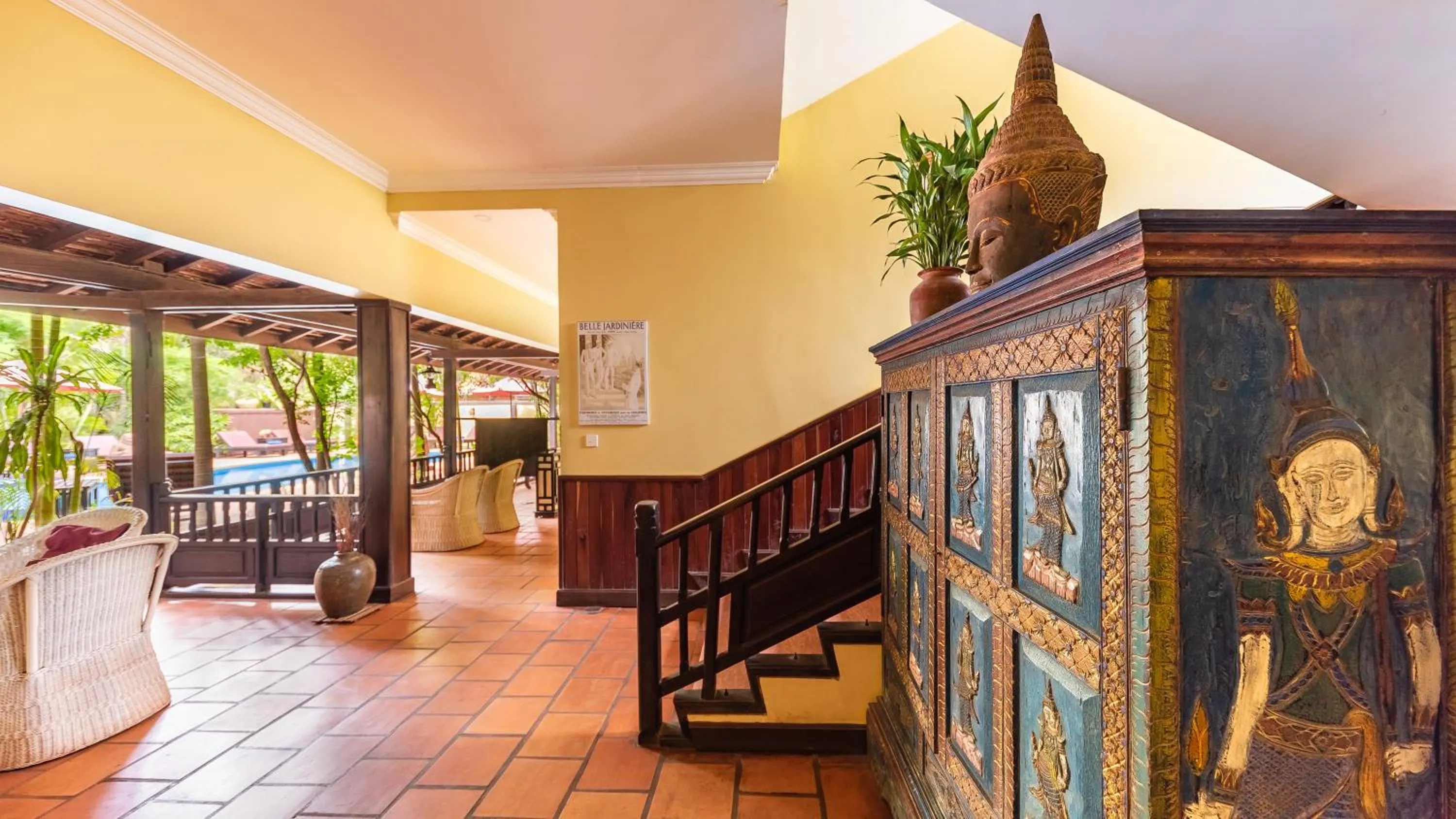 Balcony/Terrace in Pavillon Indochine Boutique - Hotel