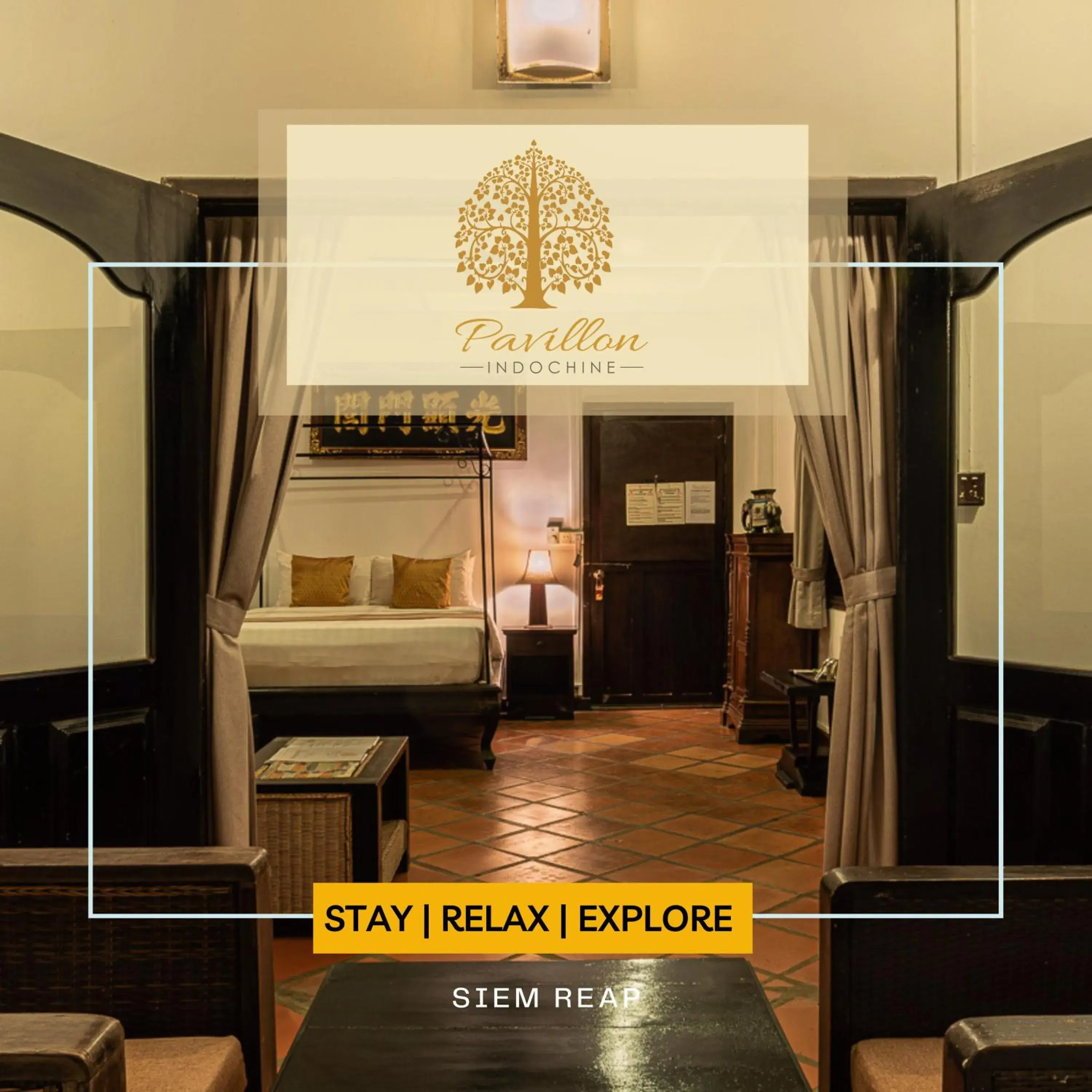 Property building, Bed in Pavillon Indochine Boutique - Hotel Property building, Bed in Pavillon Indochine Boutique - Hotel