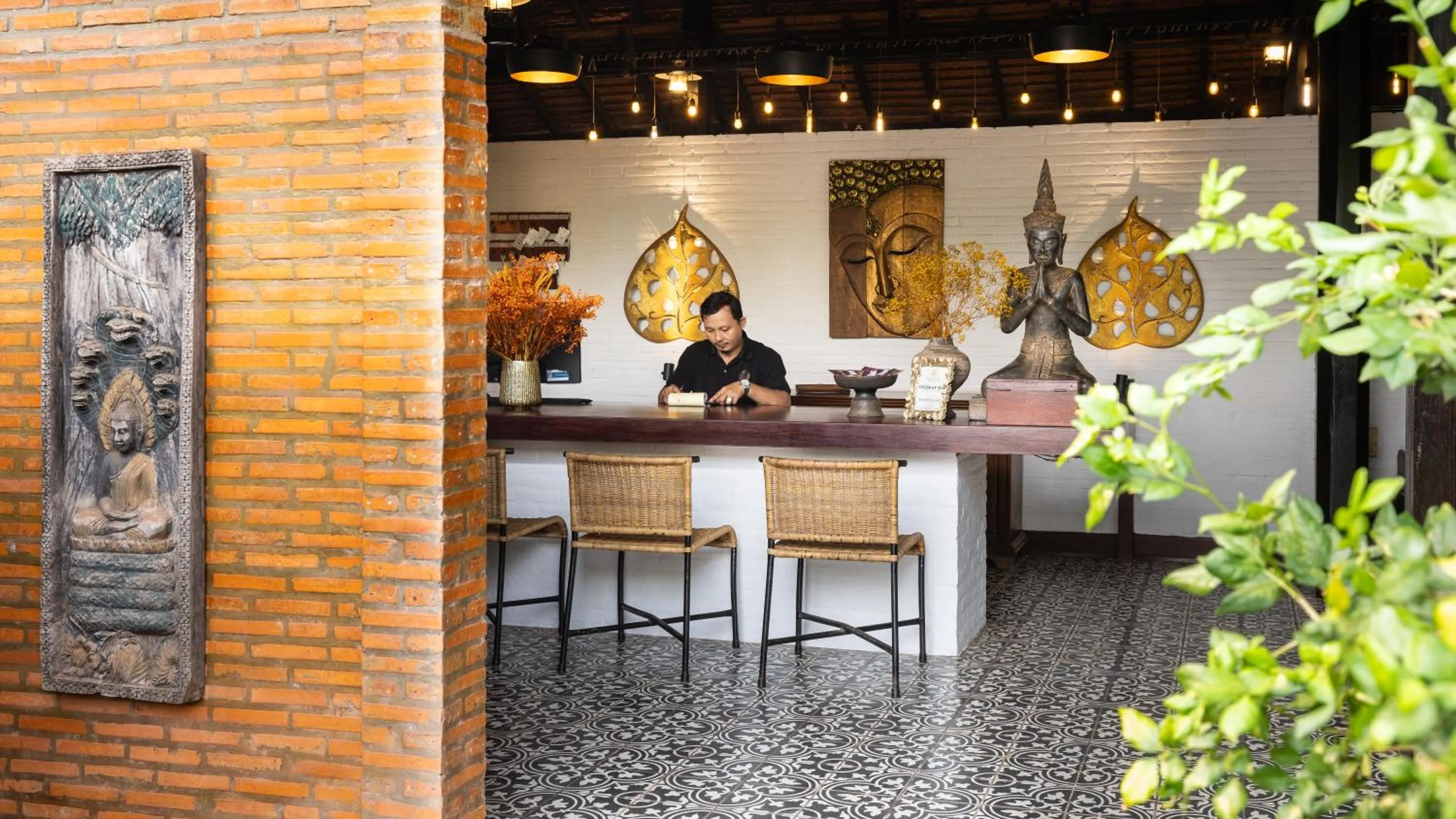 Lobby or reception in Pavillon Indochine Boutique - Hotel