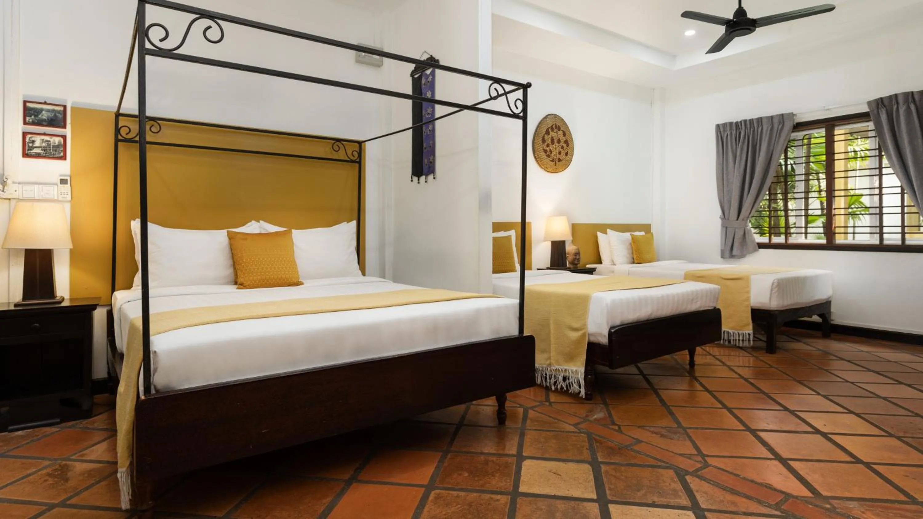 Bed in Pavillon Indochine Boutique - Hotel