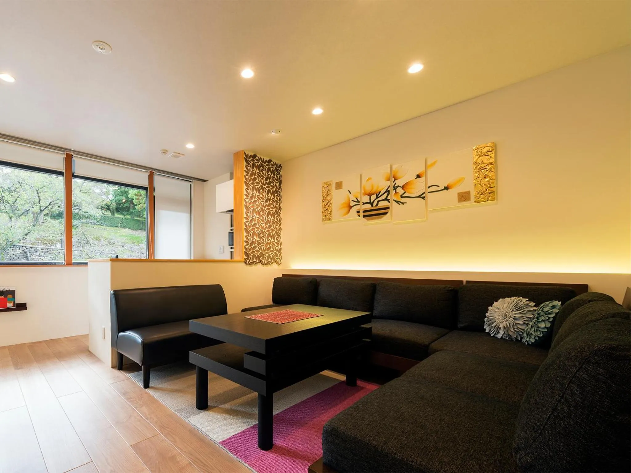 Living room in House Hotel Kenrokuzaka