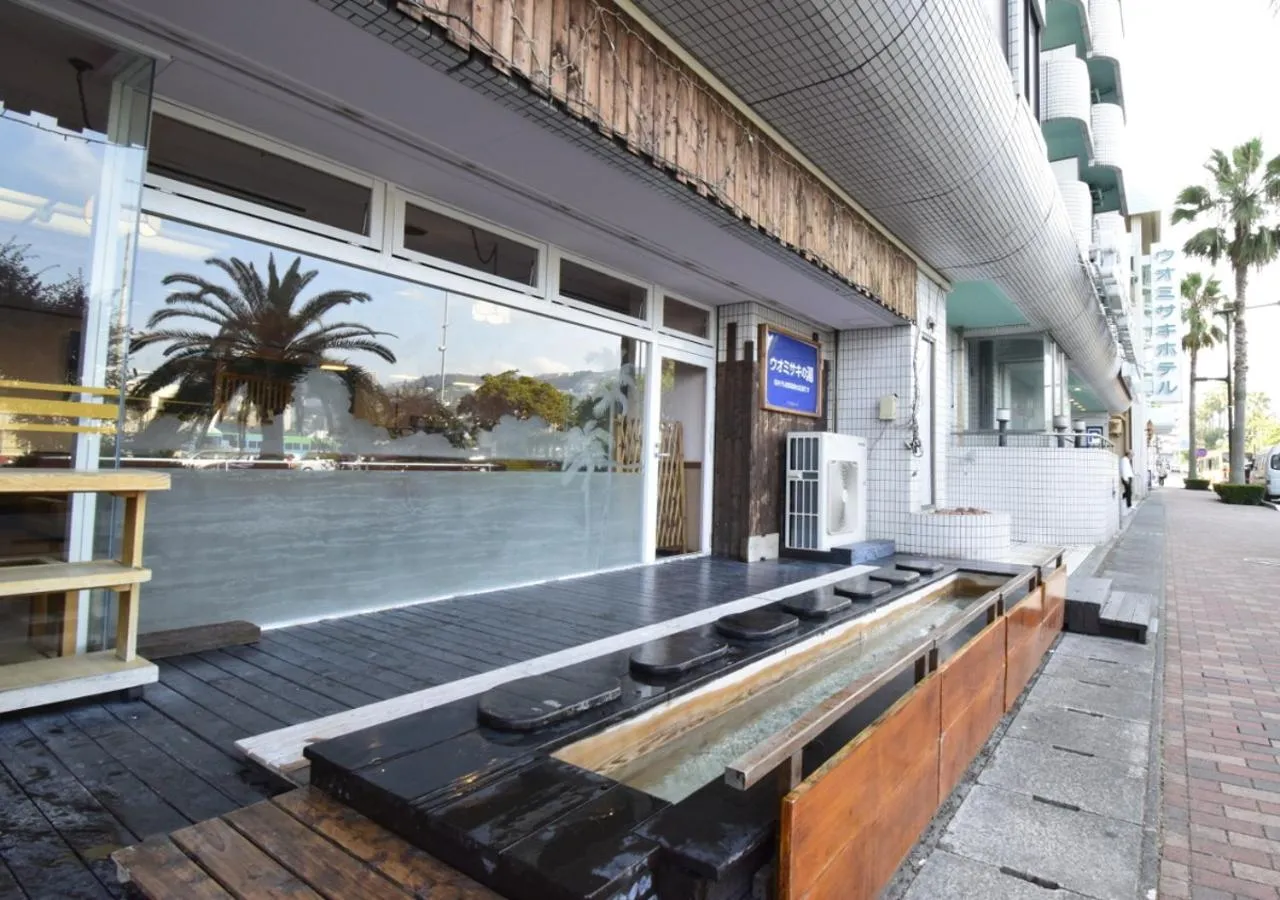 Hot Spring Bath in Uomisaki Hotel