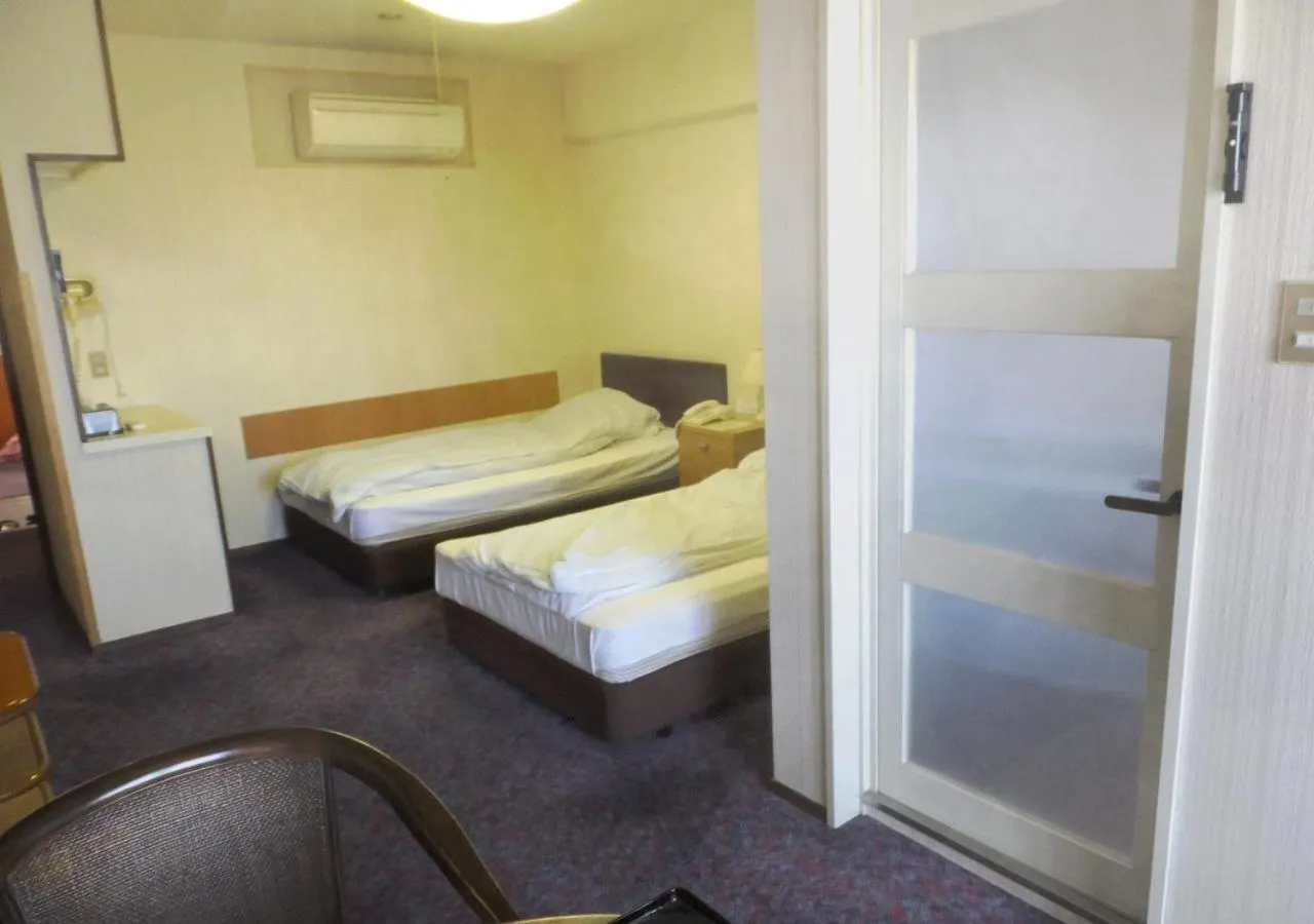 Photo of the whole room, Bed in Uomisaki Hotel