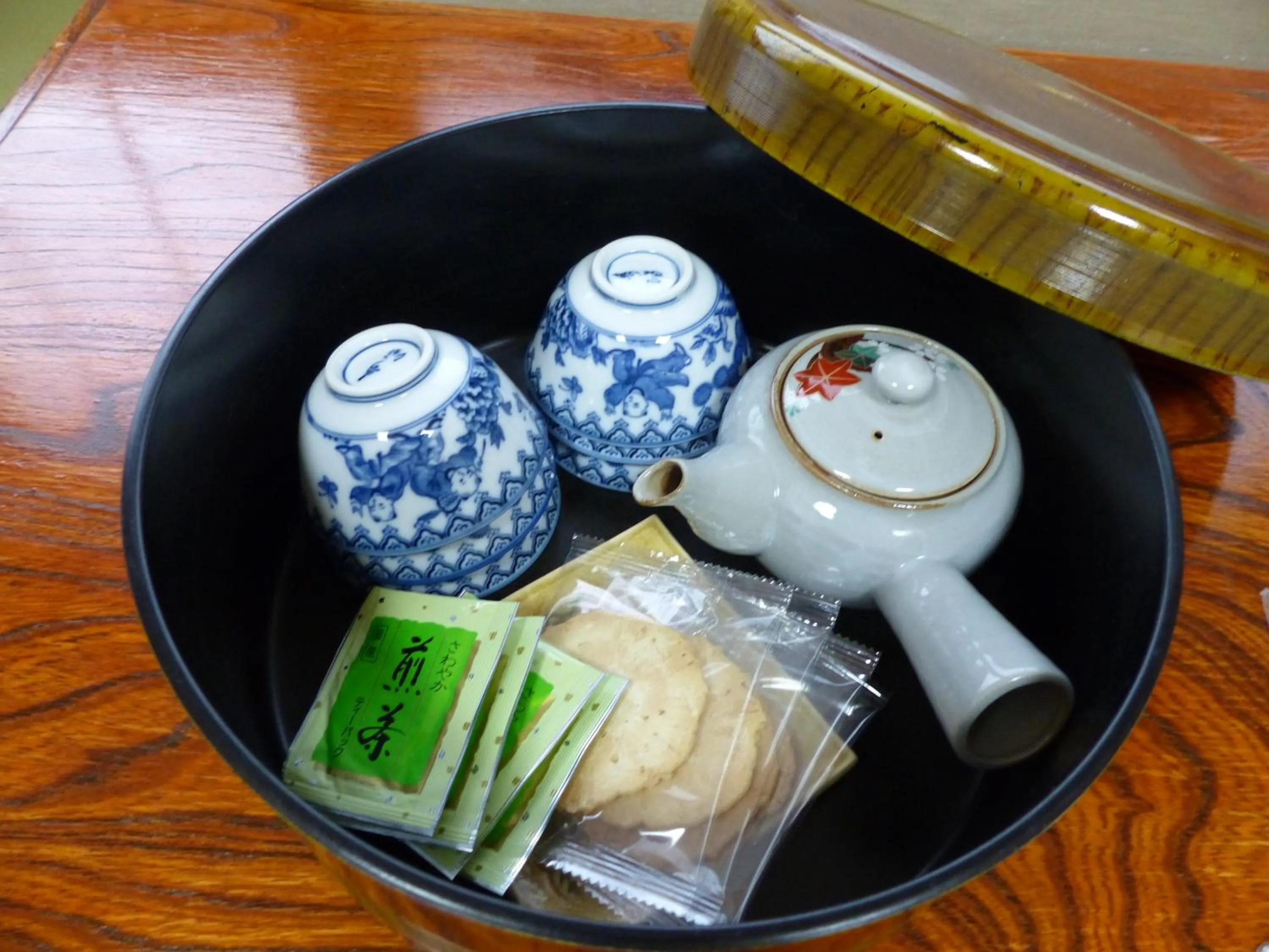 Food and drinks in Minshuku Kuwataniya